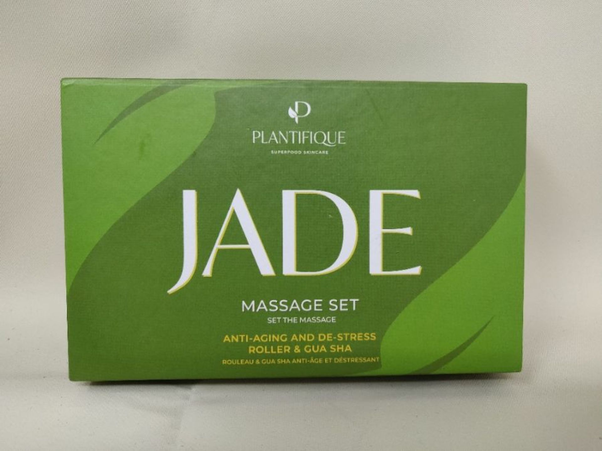 Premium Jade Roller and Gua Sha Set - Anti Aging Facial Roller with Gua Sha Massage To - Bild 3 aus 3