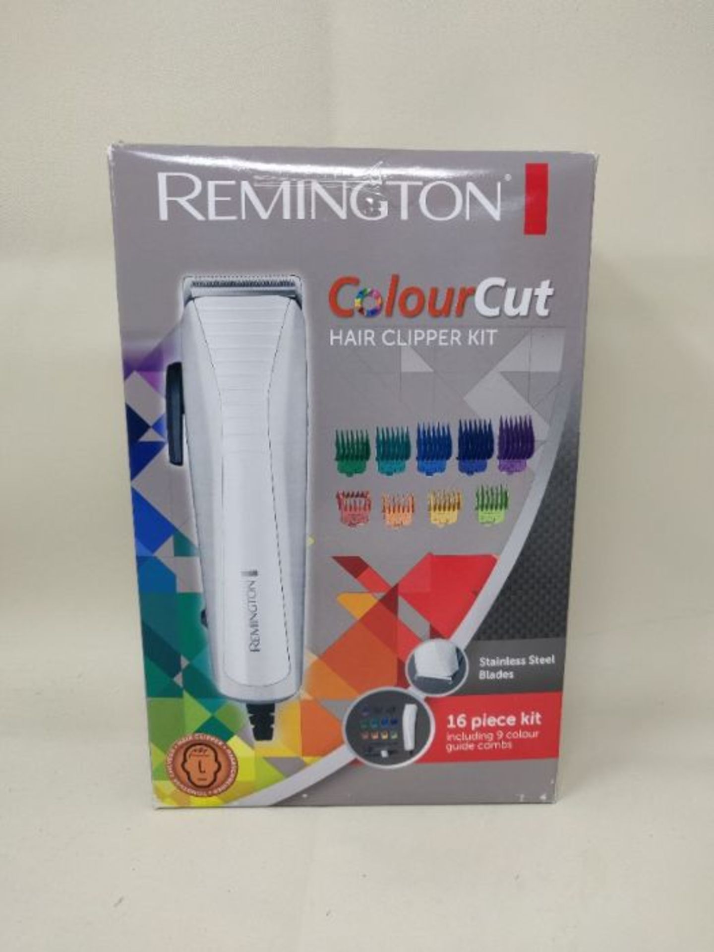 Remington HC5035 Corded Colour Cut Hair Clipper - Image 2 of 3