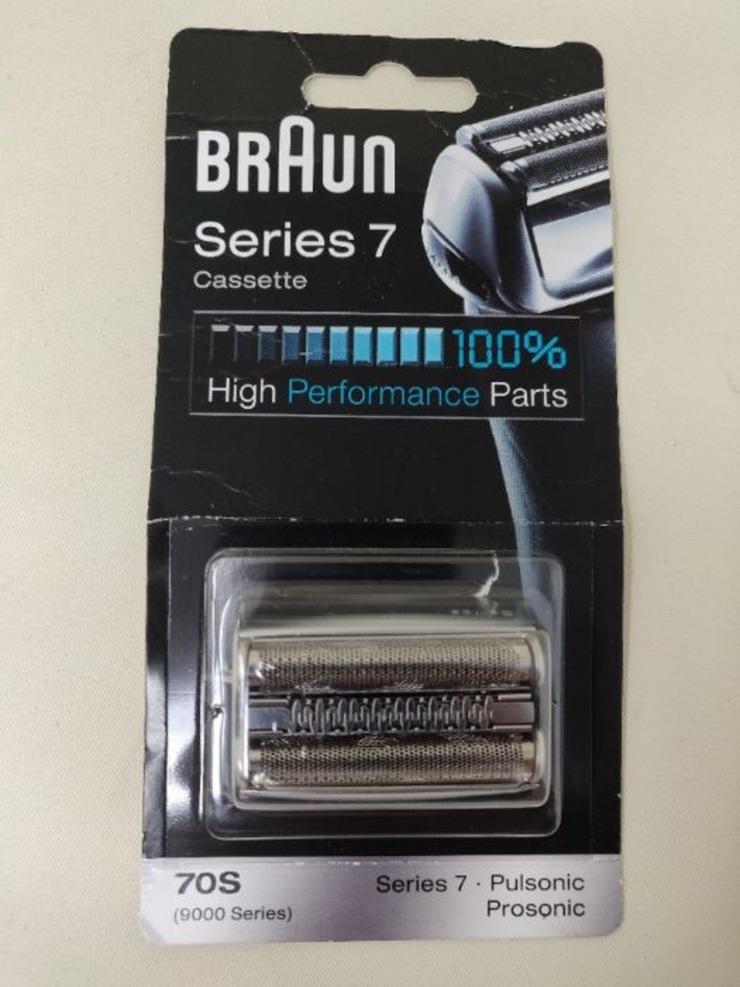 Braun Shaver Replacement Part 70S Silver, Compatible with Series 7 Shavers - Image 2 of 2