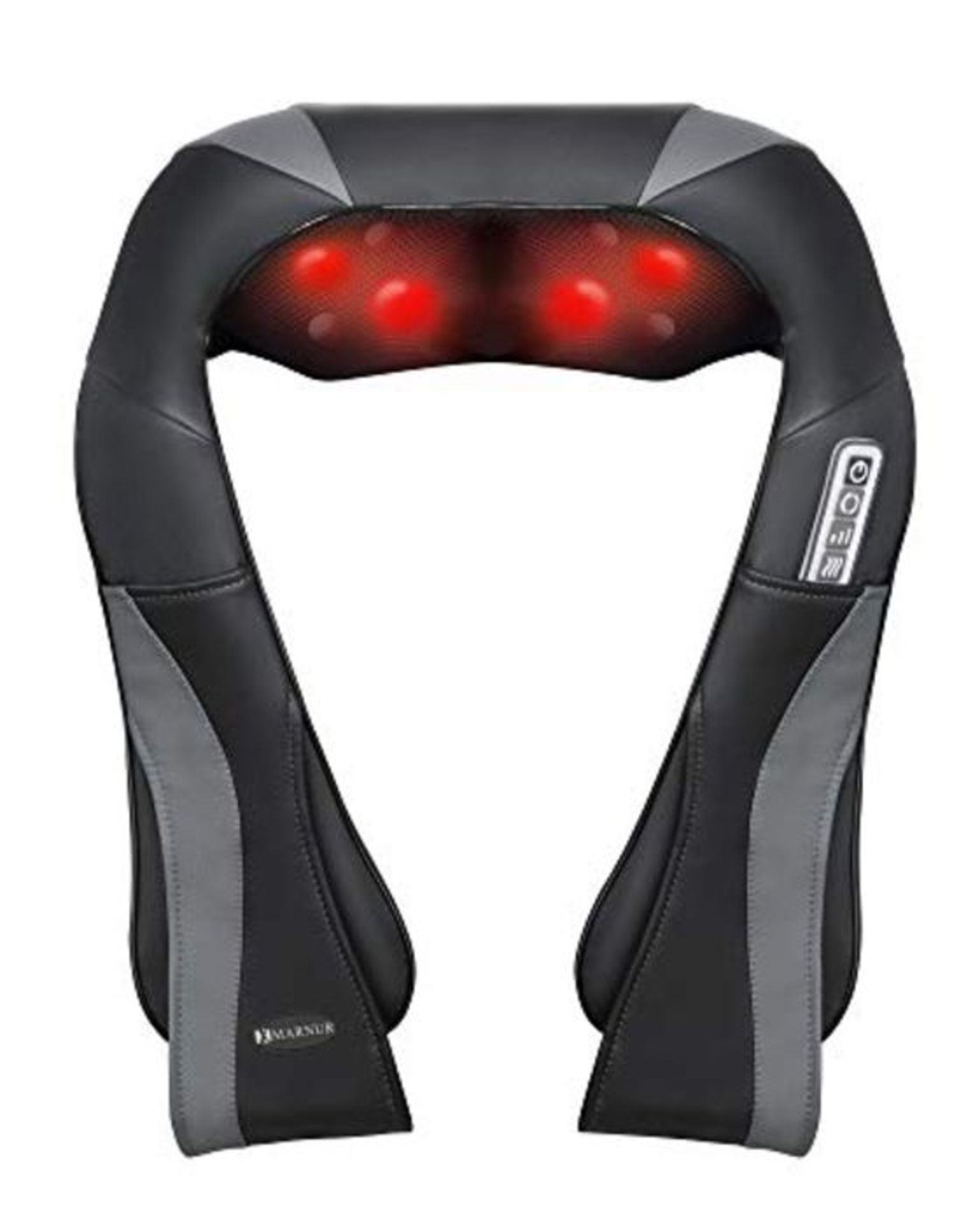 Shiatsu Neck Shoulder Massager for Back with Heat Function, Electric Massage with 3 Sp