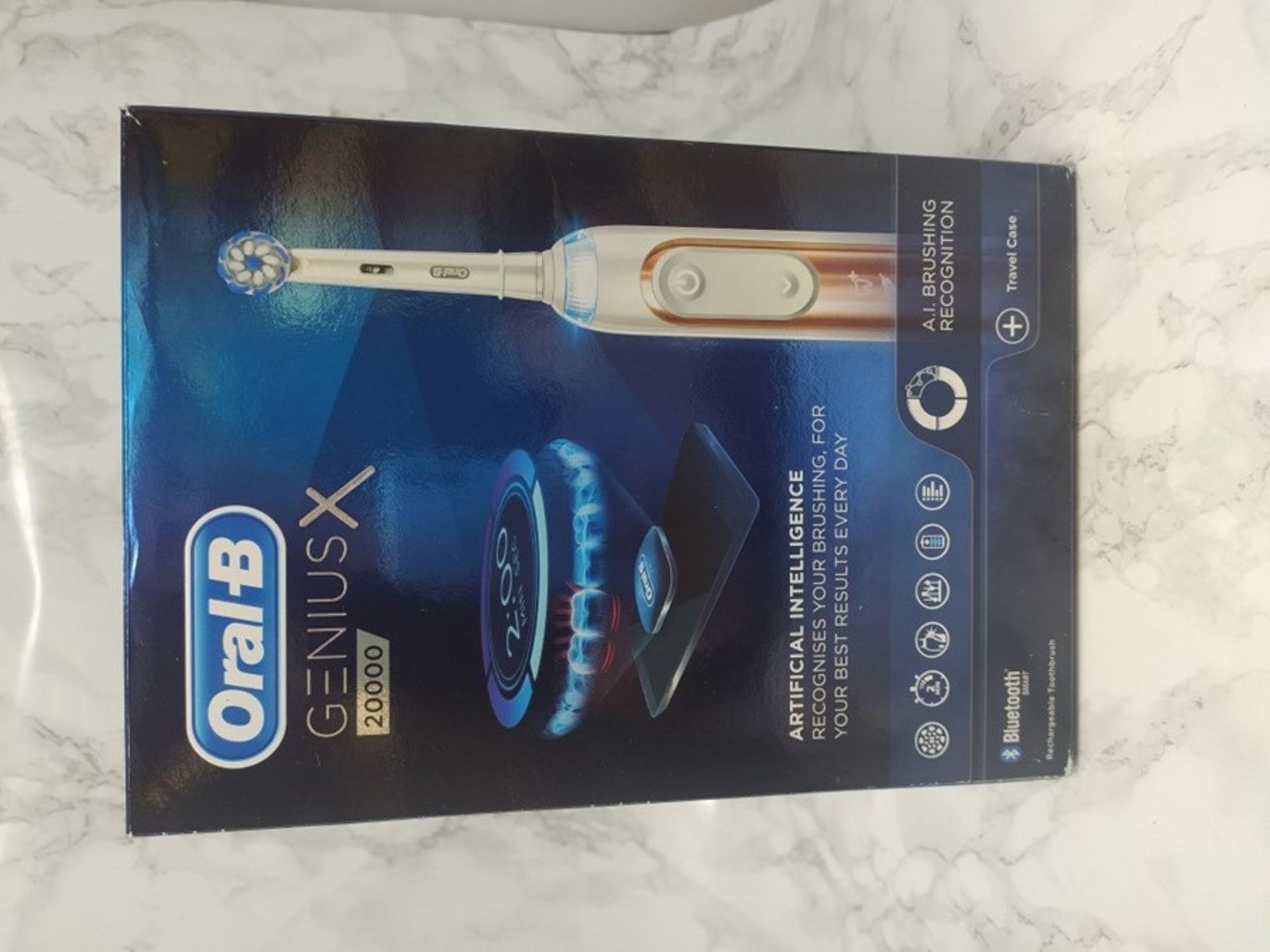 RRP £142.00 Oral-B Oral-B Genius X Luxe Edition mit künstlicher Intelligenz - Image 2 of 3