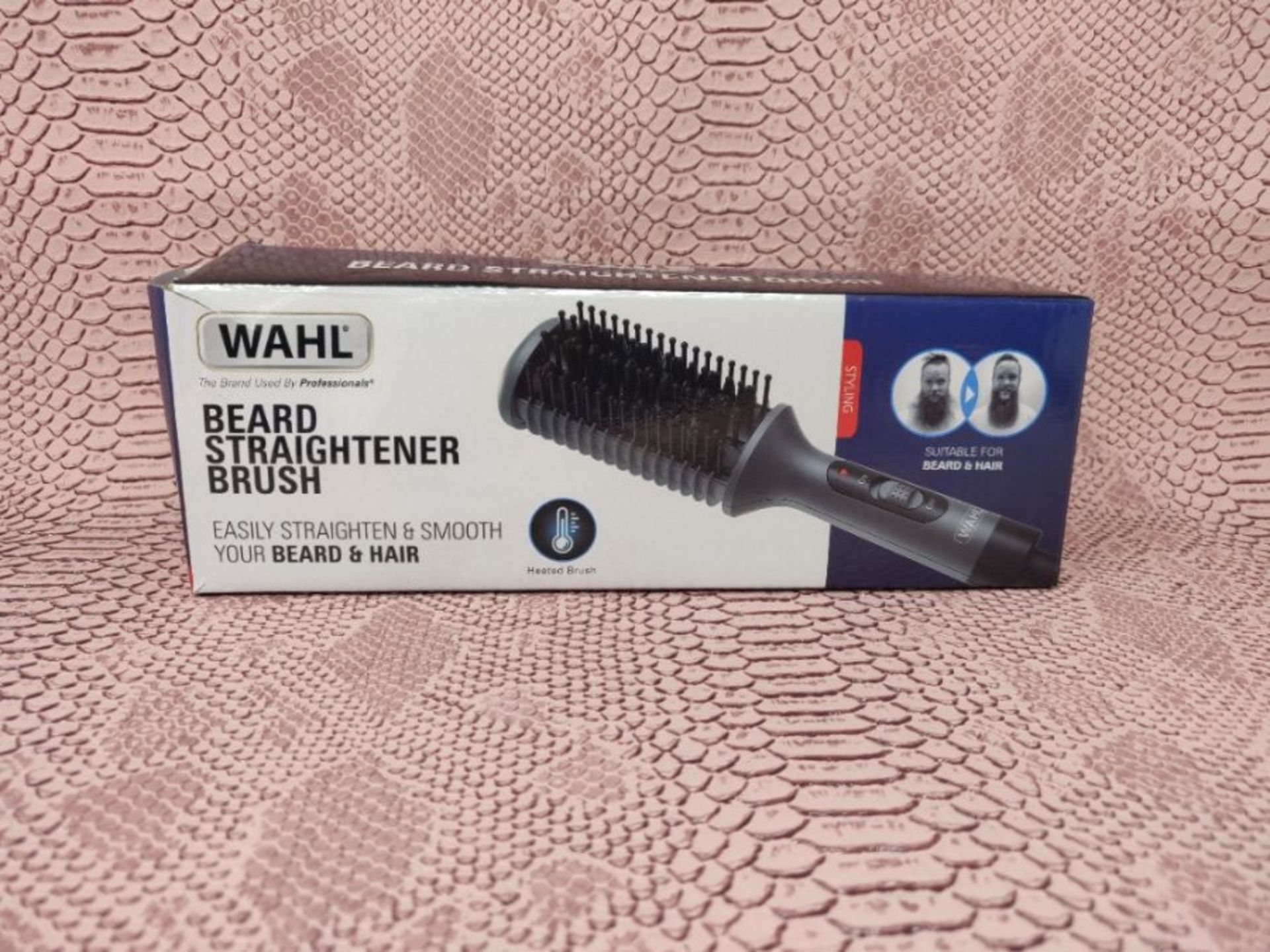 Fathers Day Gifts - WAHL Beard Straightening Brush, Heated Beard Brush, Men s Hair S - Image 2 of 3