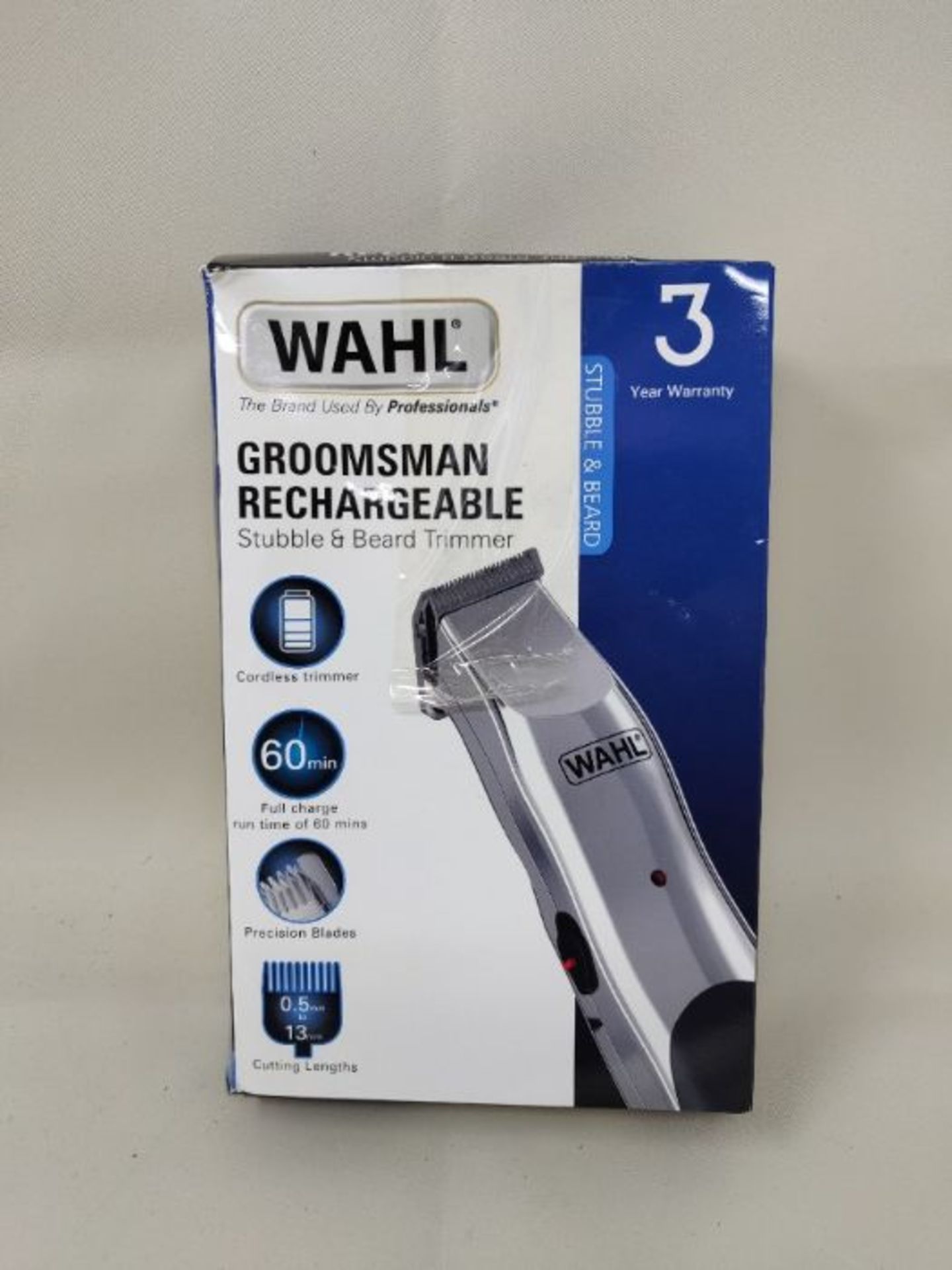 Wahl Beard Trimmer Men, Groomsman 9916 Hair Trimmers for Men, Stubble Trimmer, Male Gr - Image 2 of 3