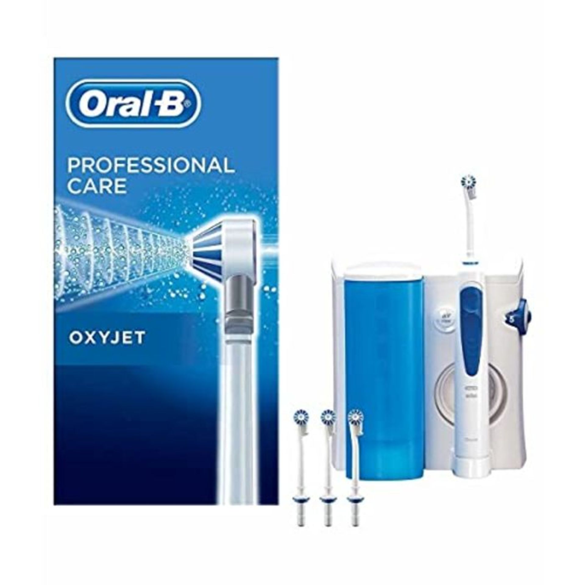 RRP £61.00 [INCOMPLETE] [CRACKED] Oral-B Oxyjet MD20  Dental Sprinkler (Imported)