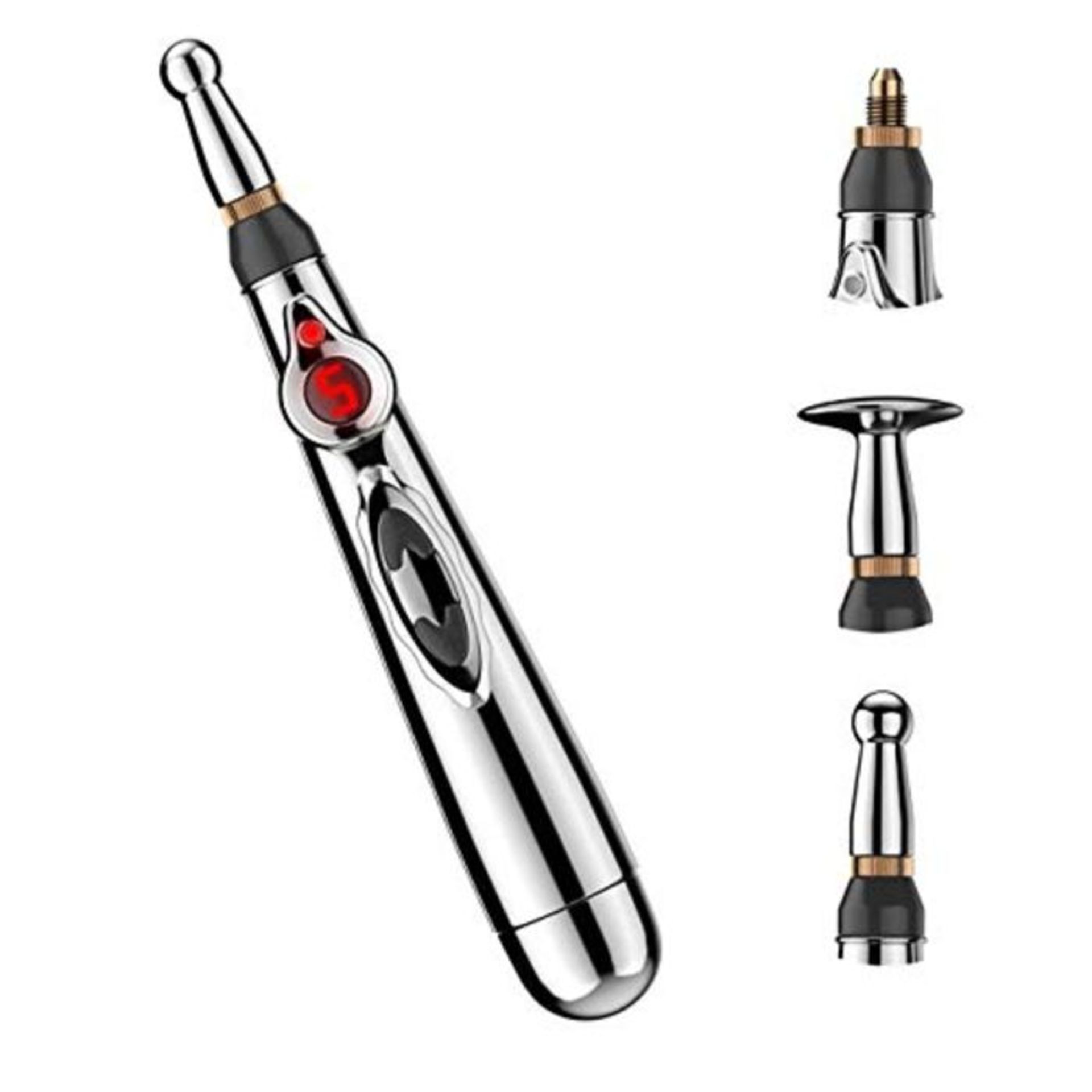 Acupuncture Pen, SUPERFA 3 in 1 Acupuncture Meridian Massage Pen Relief Pain Therapy T
