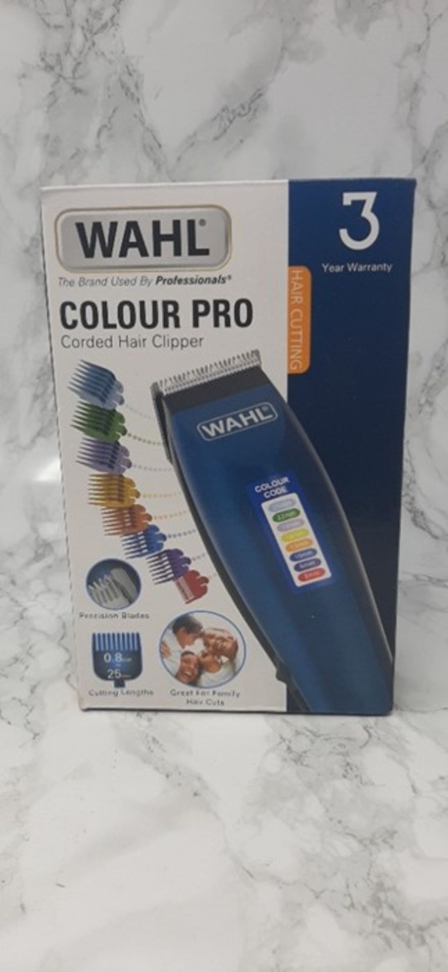 WAHL Hair Clippers for Men, Colour Pro Corded Clipper, Head Shaver, Men's Hair Clipper - Image 2 of 3