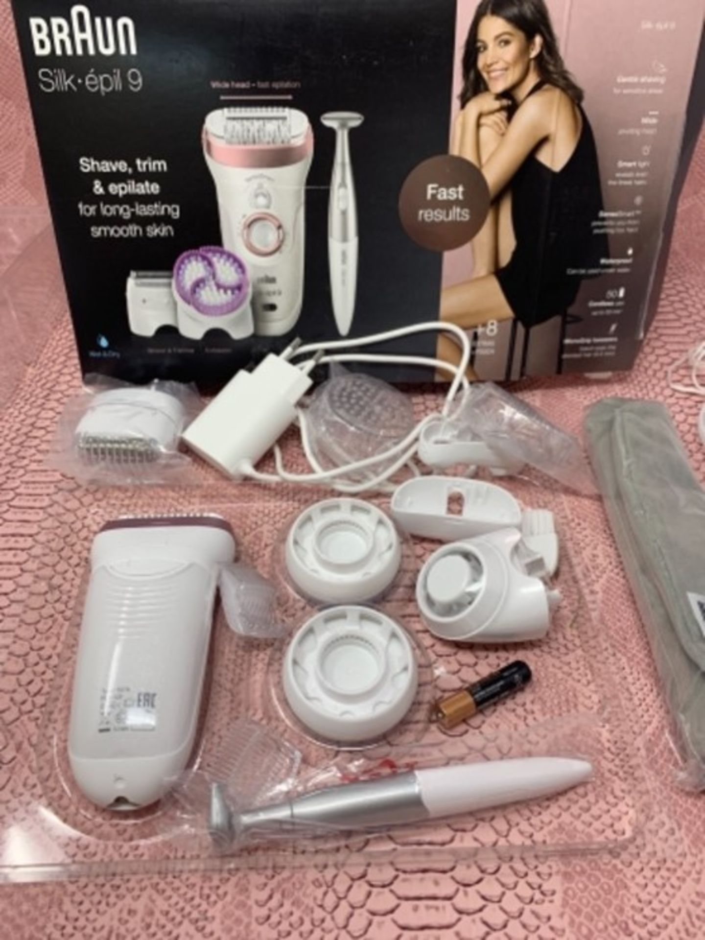 RRP £95.00 Braun Silk-épil 9-980 SkinSpa SensoSmart Epilator for Long-Lasting Hair Removal (The - Bild 3 aus 3