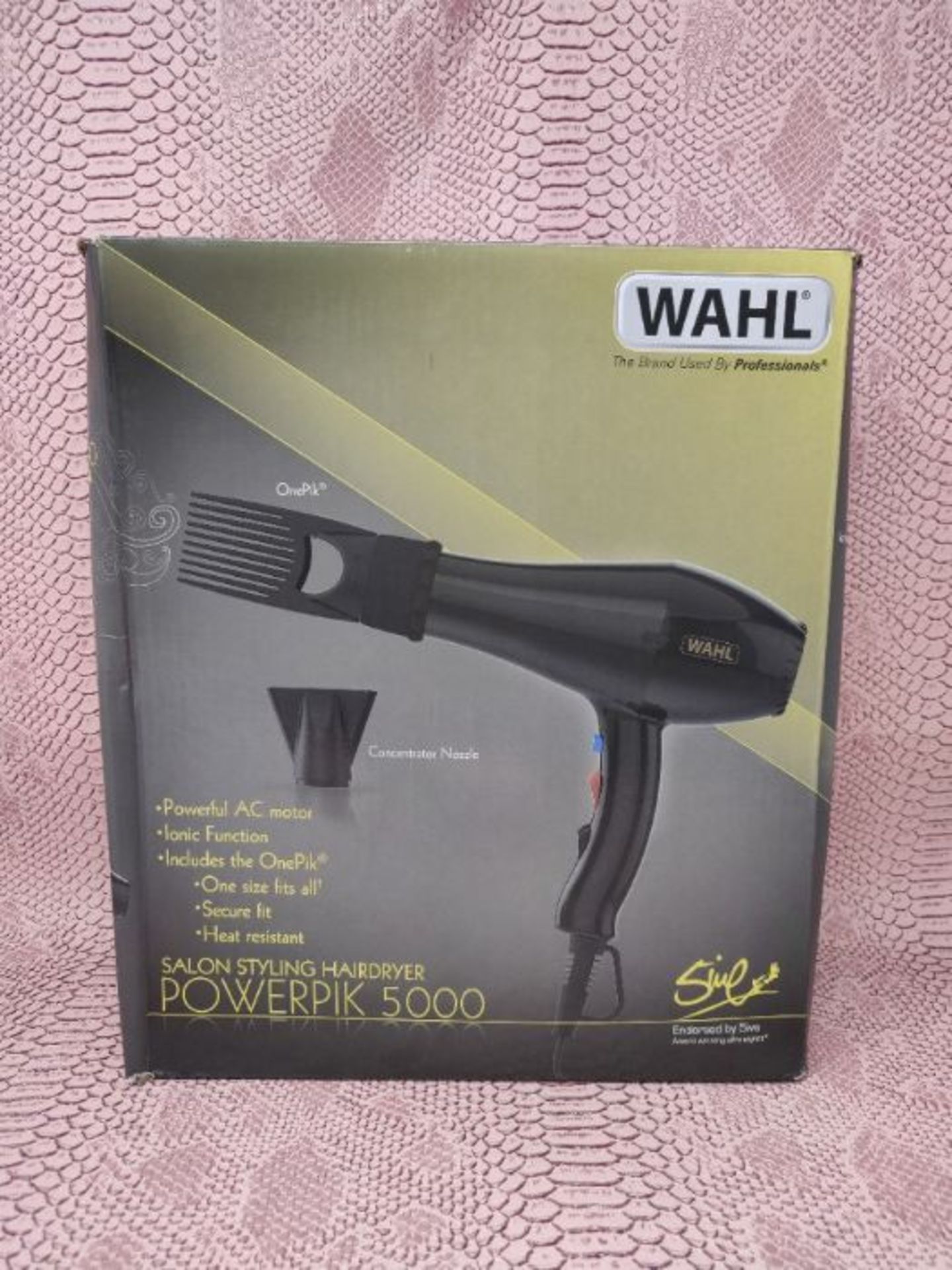Wahl Hairdryer, PowerPik 5000, Dryer for Women, Hair Dryer with Pik Attachment, Afro H - Image 2 of 3