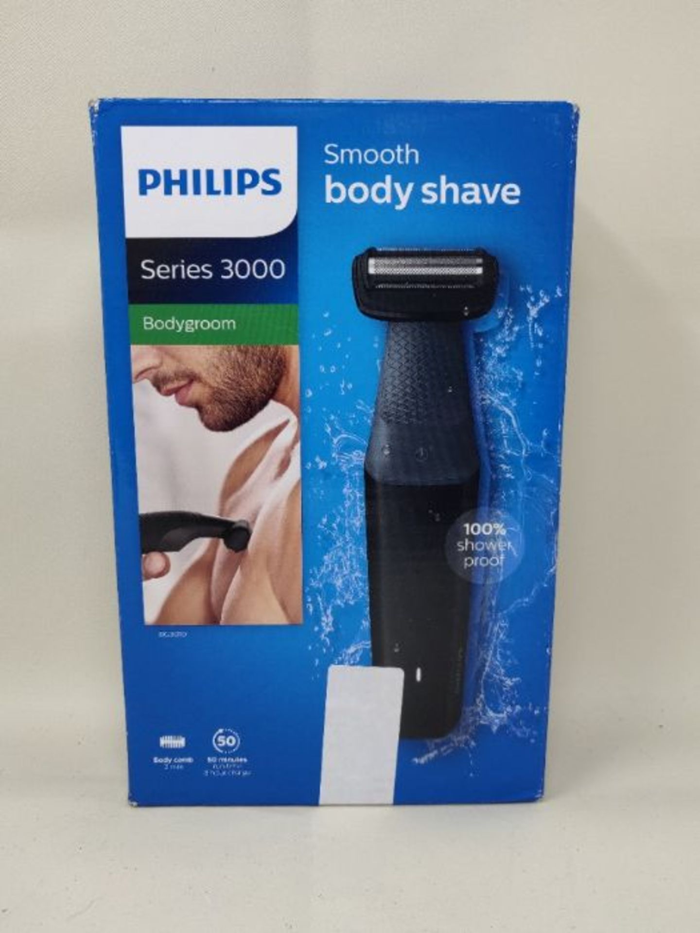 Philips Series 3000 Showerproof Body Groomer with Skin Comfort System - BG3010/13 - Image 2 of 3