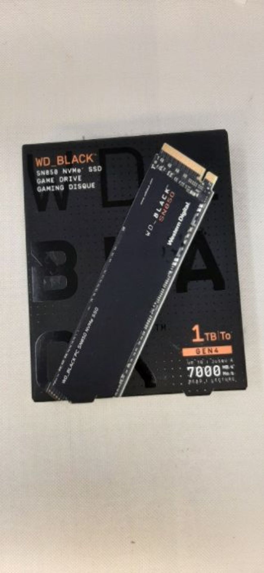 RRP £168.00 W�D�_�B�L�A�C�K� �S�N�8�5�0� �1�T�B� �N�V�M�e� �I�n�t�e�r�n�a�l� �G�a�m�i�n�g� �S�S�D�;� - Image 2 of 3
