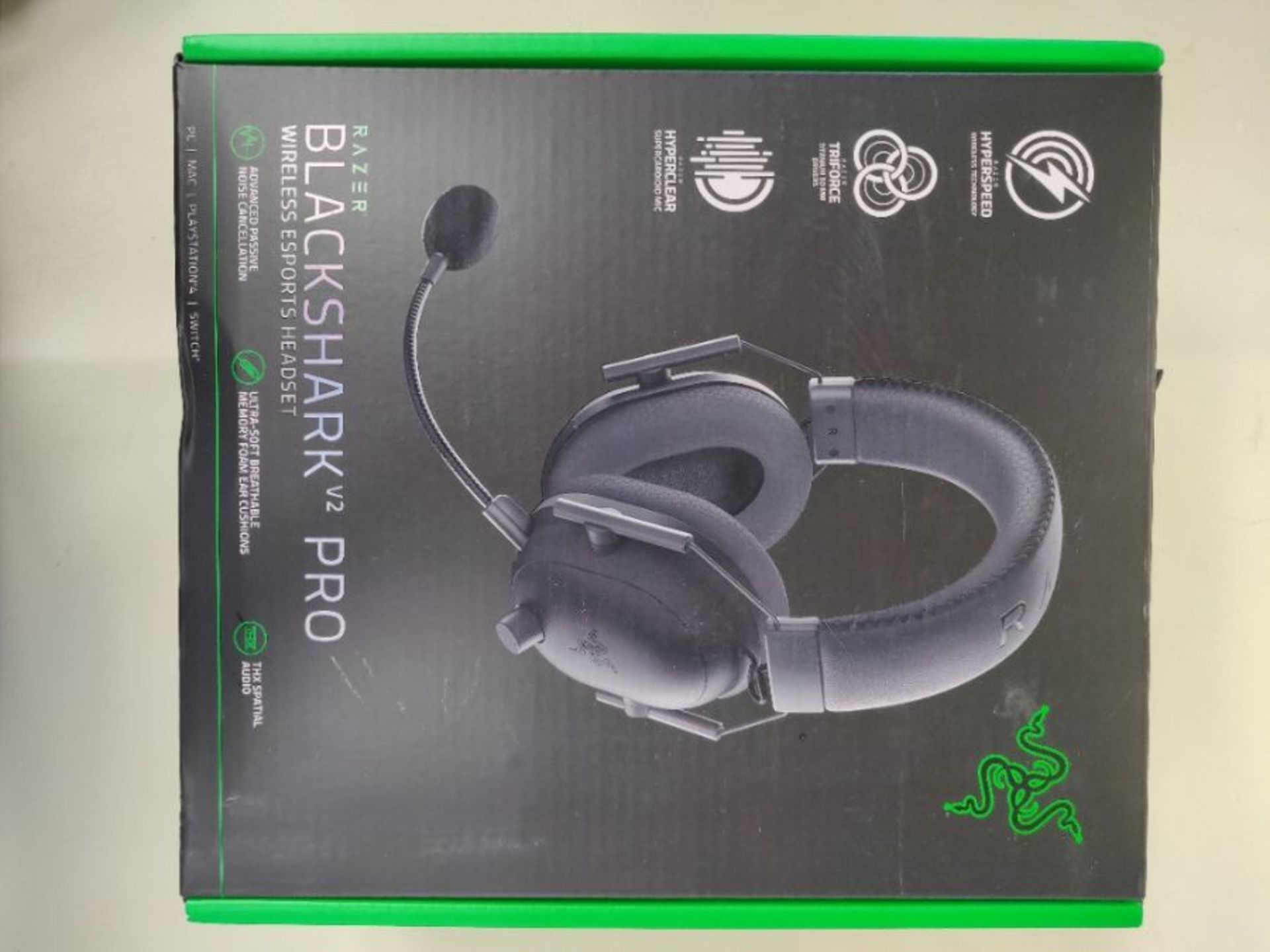 RRP £149.00 Razer Blackshark V2 Pro - Premium Esports Ga - Image 2 of 3