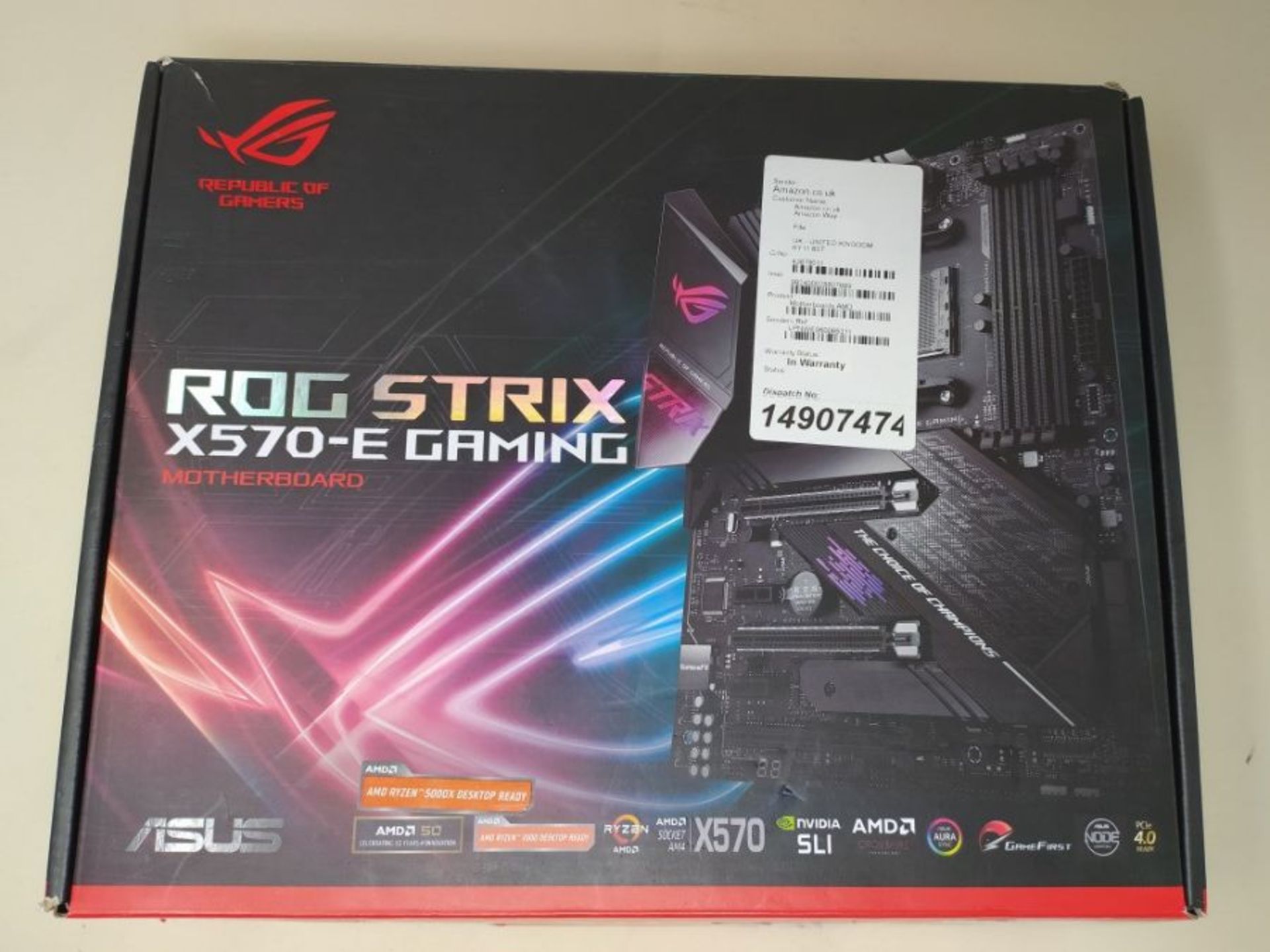 RRP £247.00 A�S�U�S� �R�O�G� �S�t�r�i�x� �X�5�7�0�-�E� �G�a�m�i�n�g� �A�T�X� �M�o�t�h�e�r�b�o�a�r�d� - Image 2 of 3