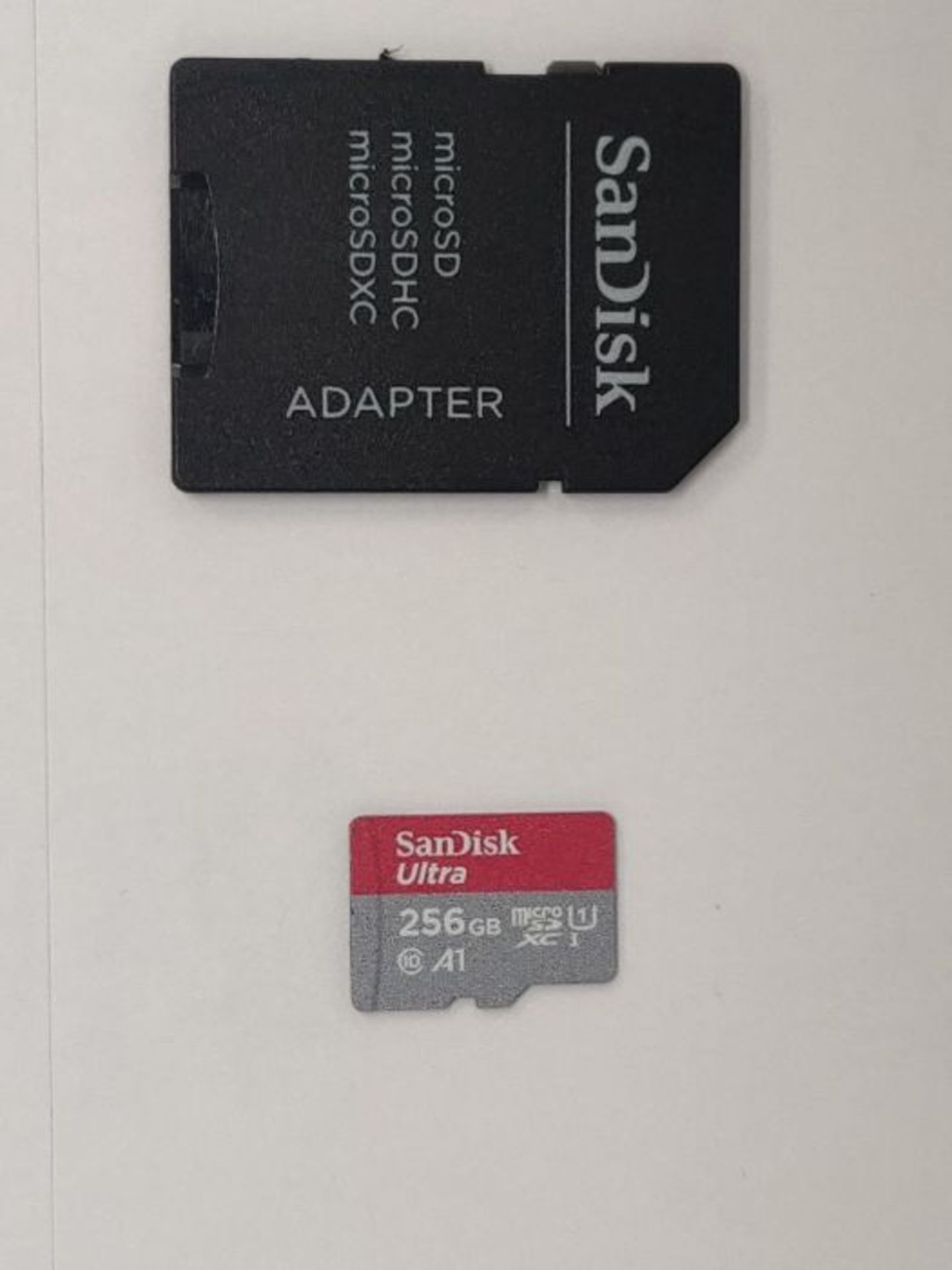 SanDisk Ultra 256 GB microSDXC Memory Card SD Adapter with A1 App Performance Up to - Image 2 of 2