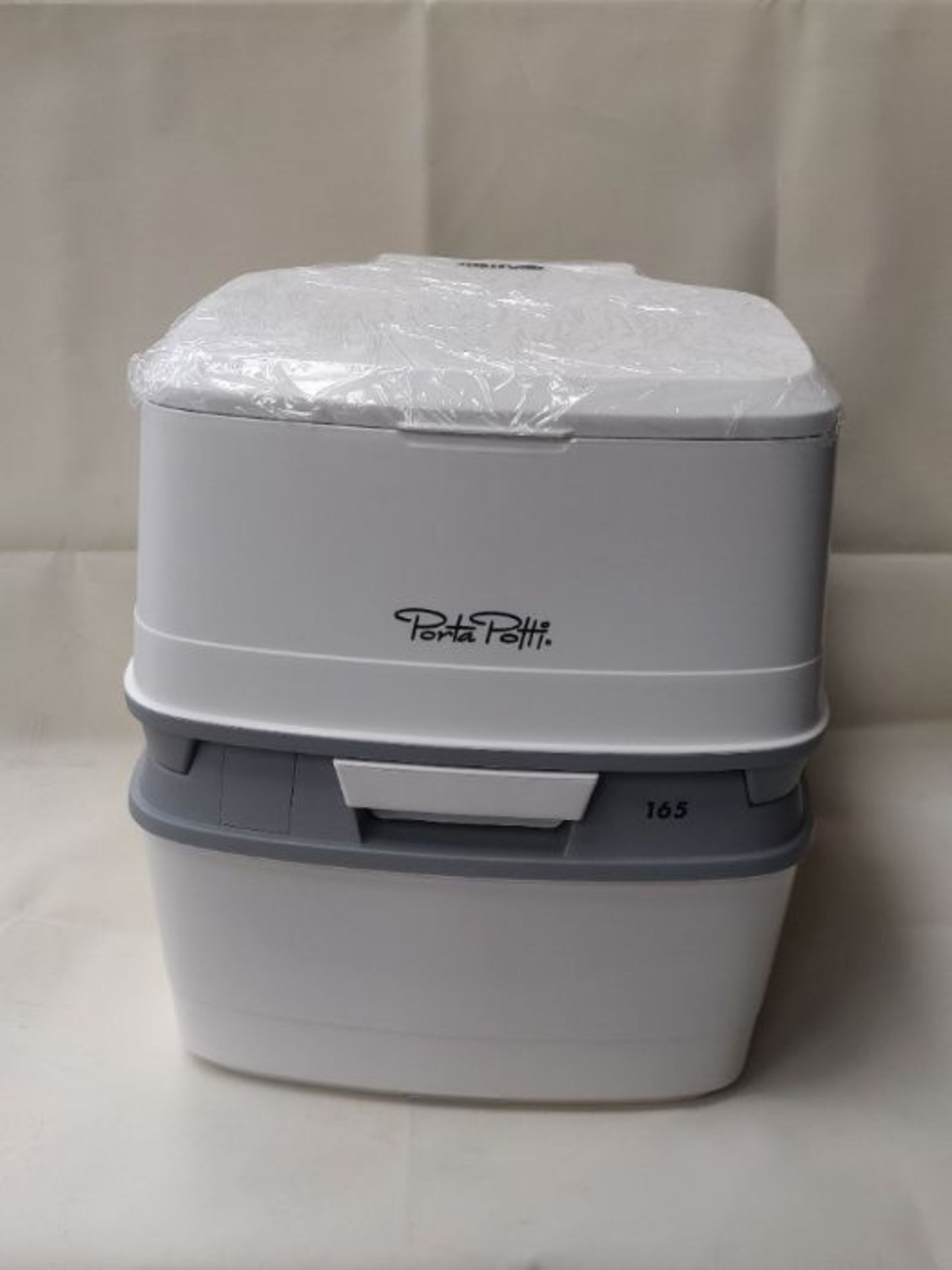 RRP £70.00 Thetford 92806 Porta Potti 165 WC portatile, Bianco/Grigio chiaro - Bild 3 aus 3