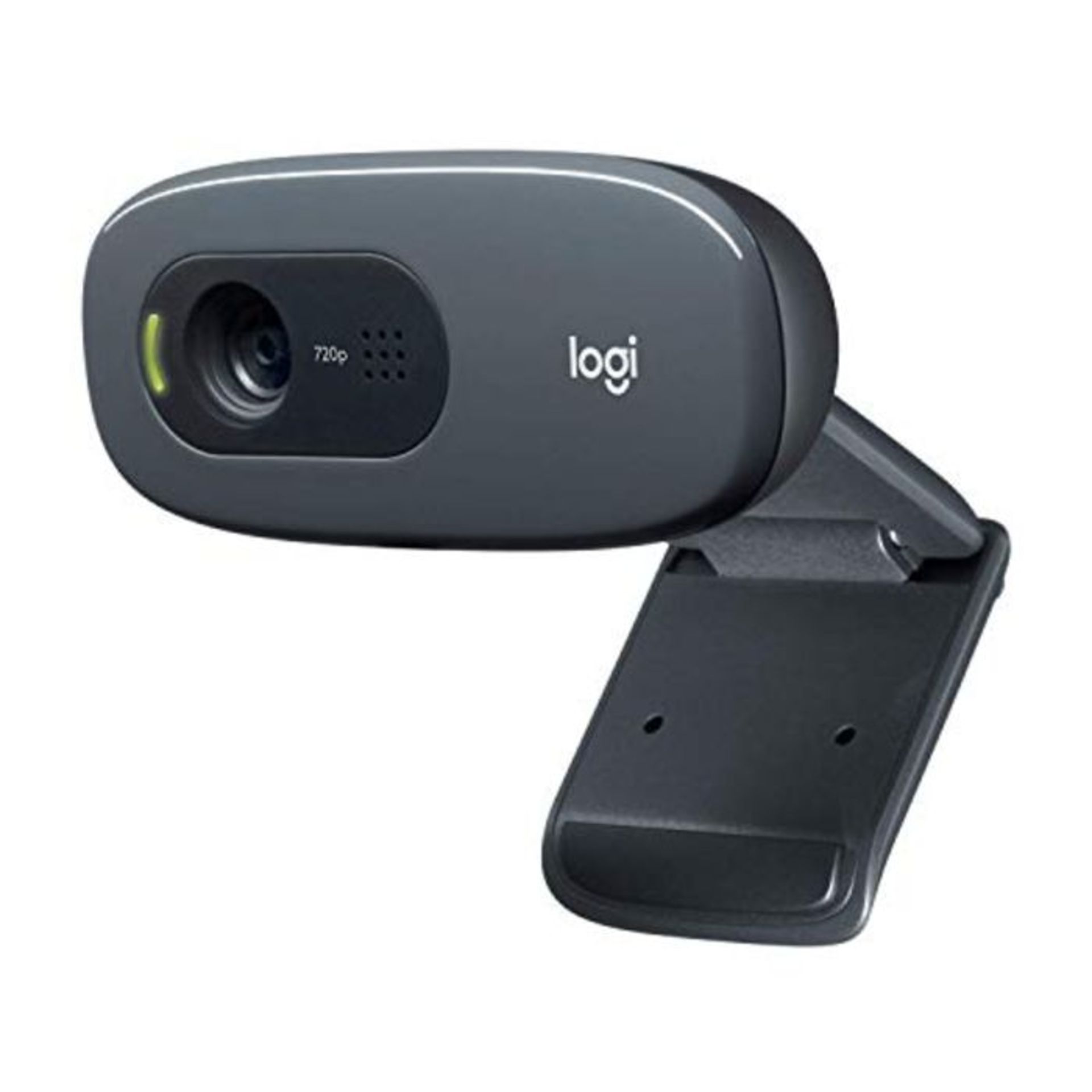 Logitech C270 HD Webcam, HD 720p/30fps, Widescreen HD Video Calling, HD Light Correcti