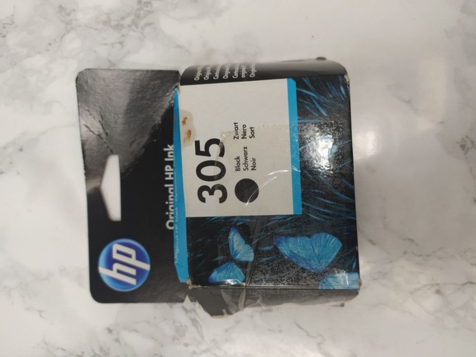 HP 3YM61AE 305 Original Ink Cartridge, Black, Single Pack - Image 2 of 2