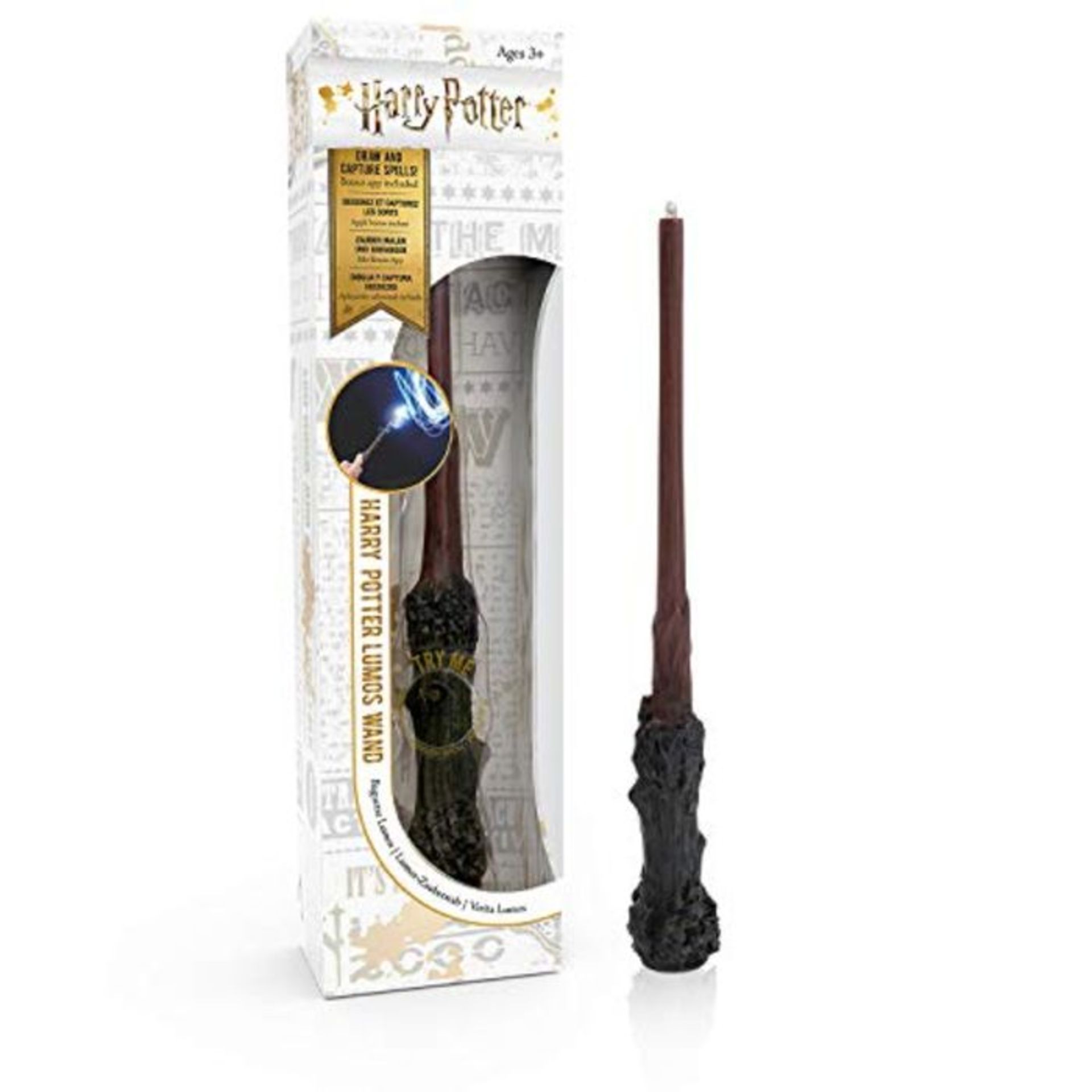 WOW! STUFF Harry Potter 7" Lumos Wand | Official Wizarding World Gifts, Toys and Colle