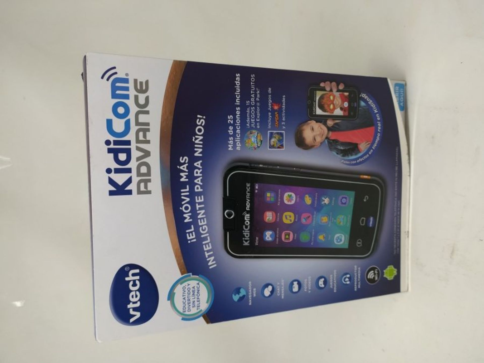 RRP £120.00 VTech - Kidicom Advance Smart Device for Kids, 5" HD Touch Screen, 180° Rotating Lens - Image 2 of 3