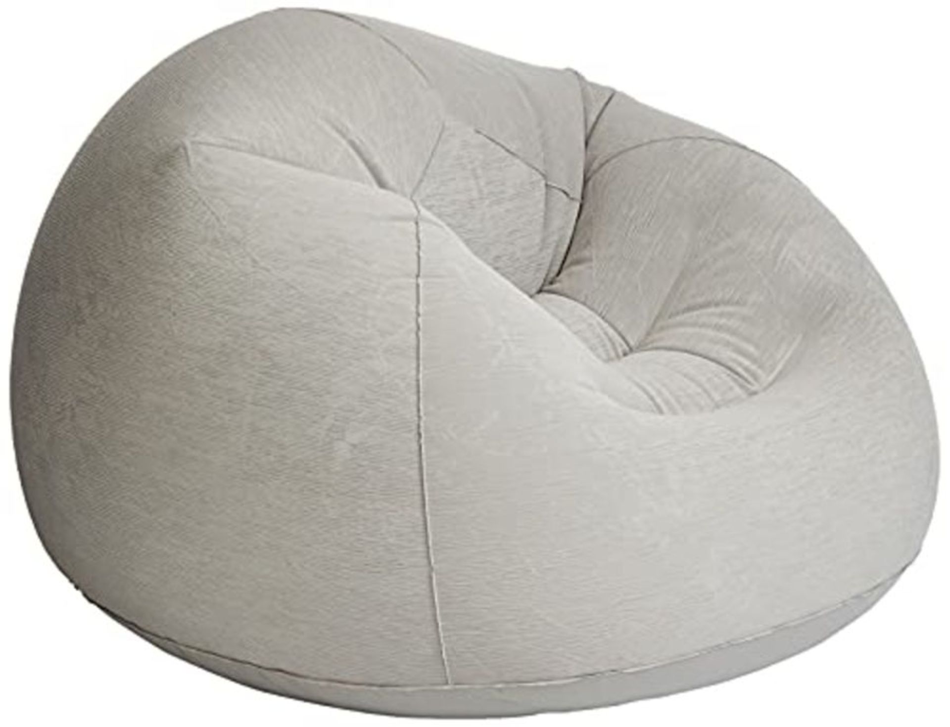 Intex Beanless Bag Inflatable Chair, Grey