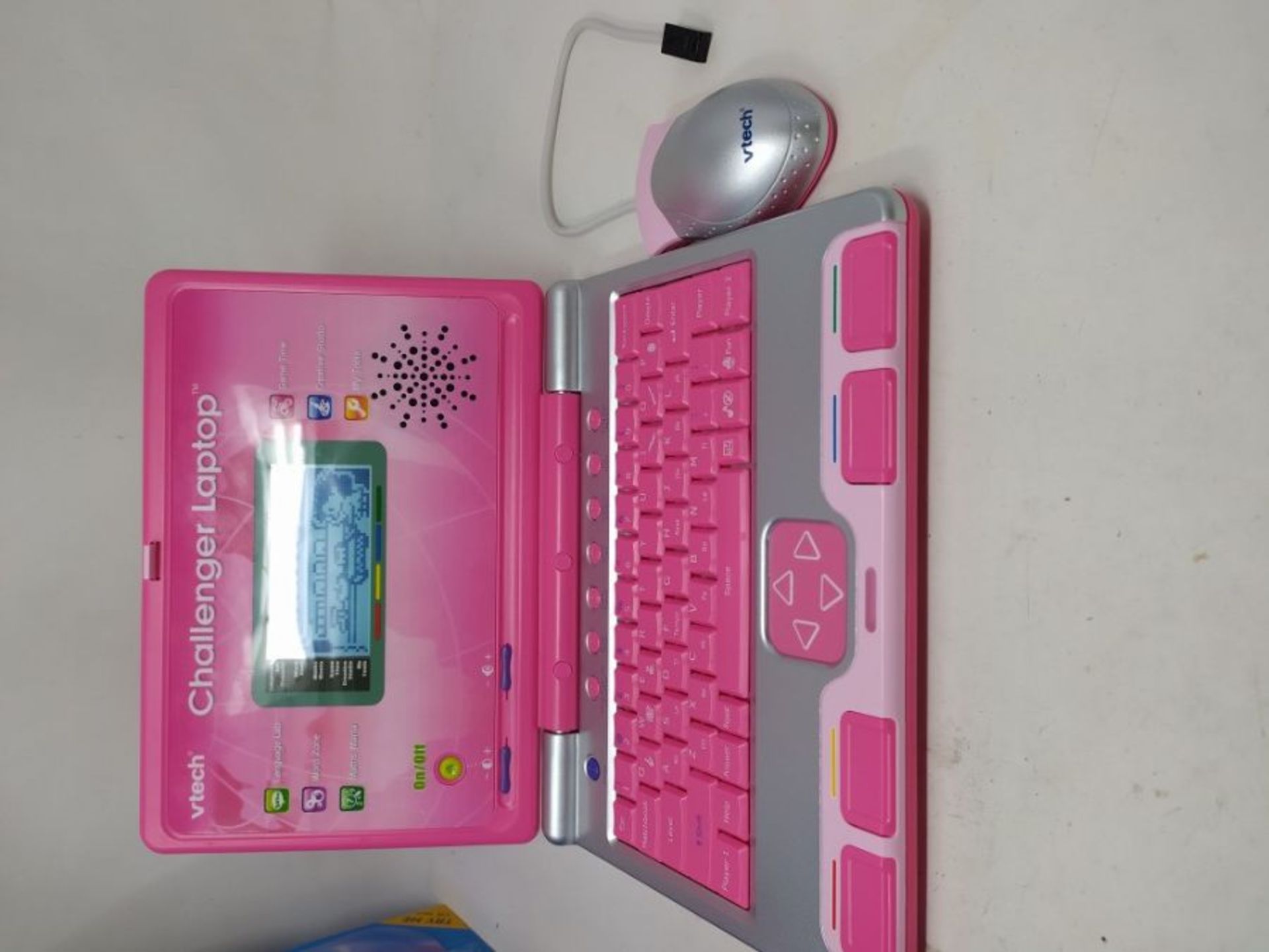 Vtech Challenger Laptop (Pink) - Image 2 of 2