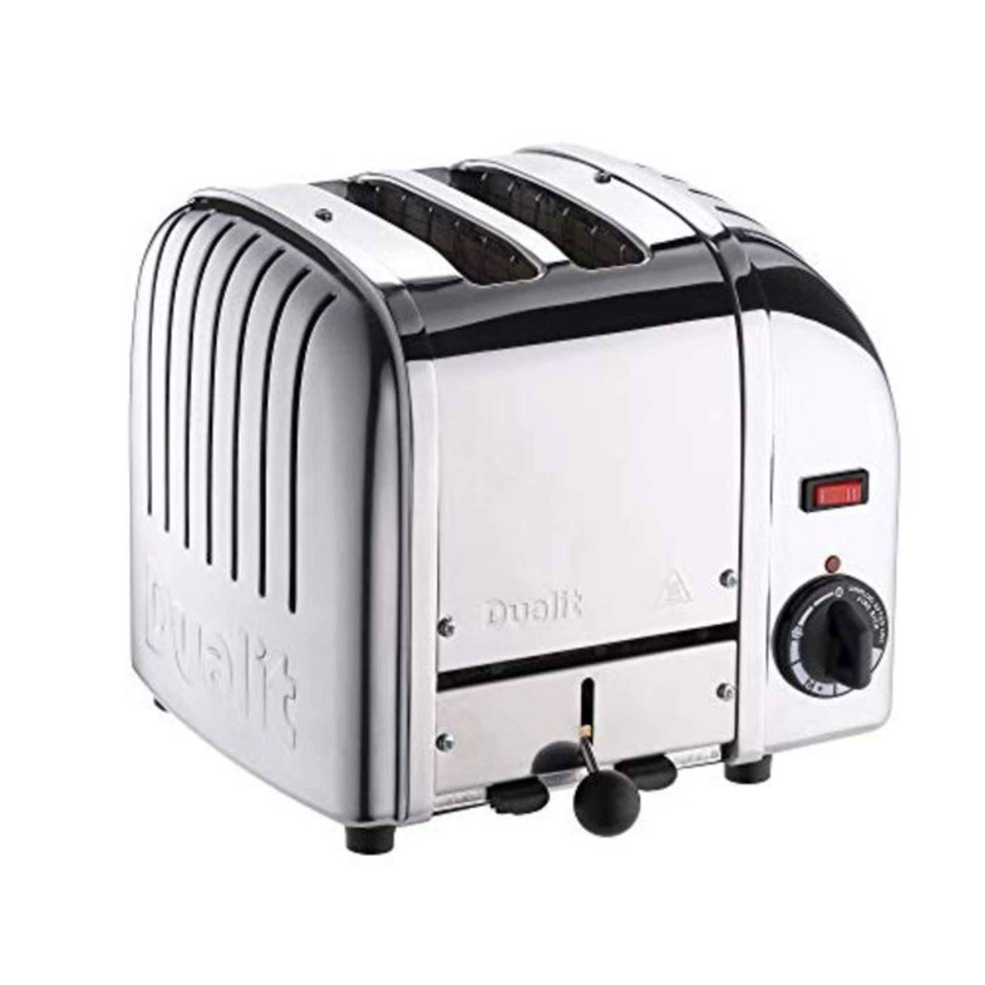 RRP £149.00 Dualit Classic 2 Slice Vario Toaster - Stainless Steel, Hand Built in the UK - Replace