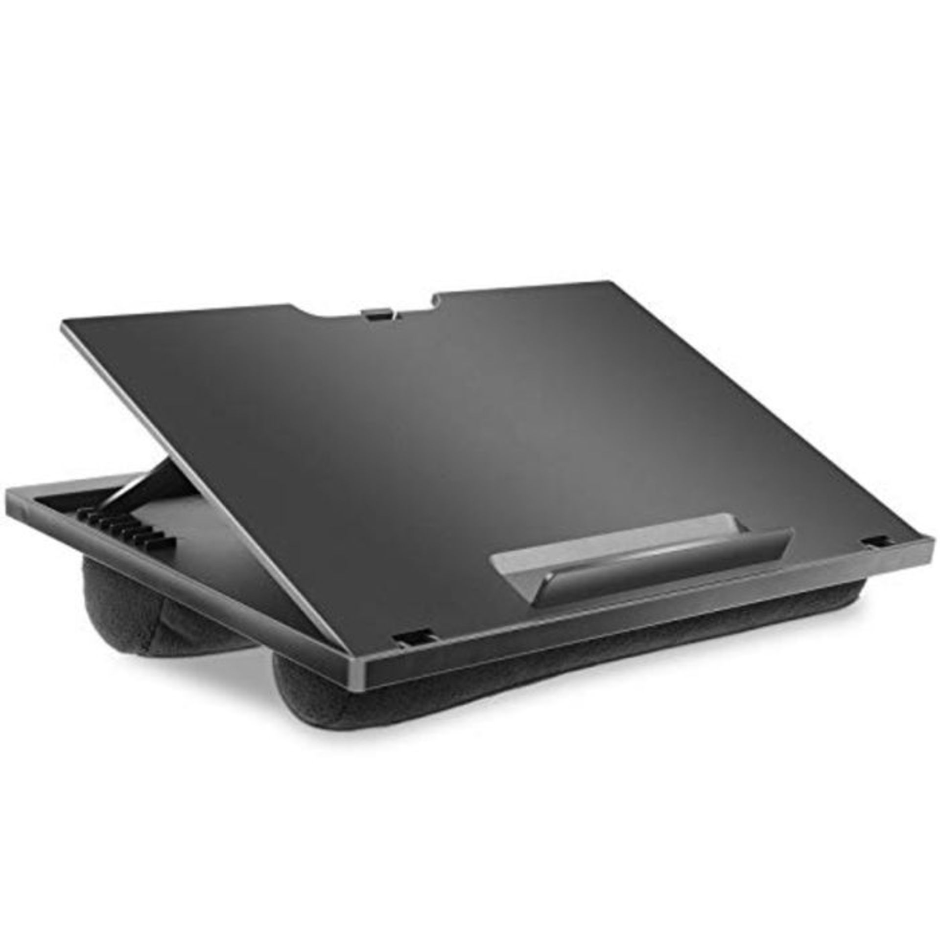 HUANUO Laptop Monitor Stand with Cushion for Bed - Flexibly Adjustable with 8 Angles,