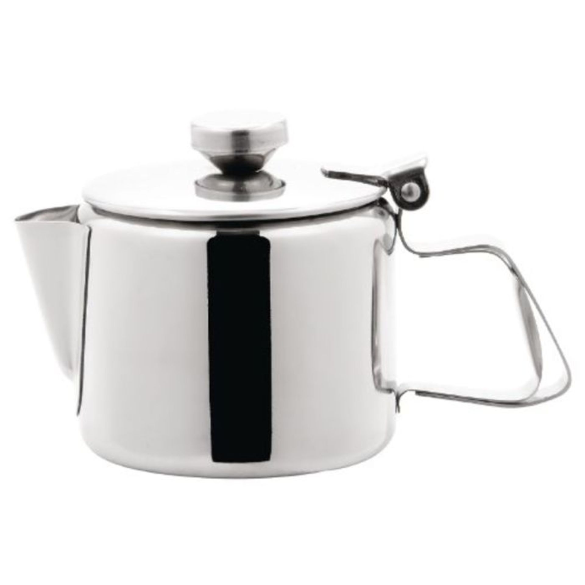 Olympia Concorde Tea Pot Stainless Steel 12oz Infuser