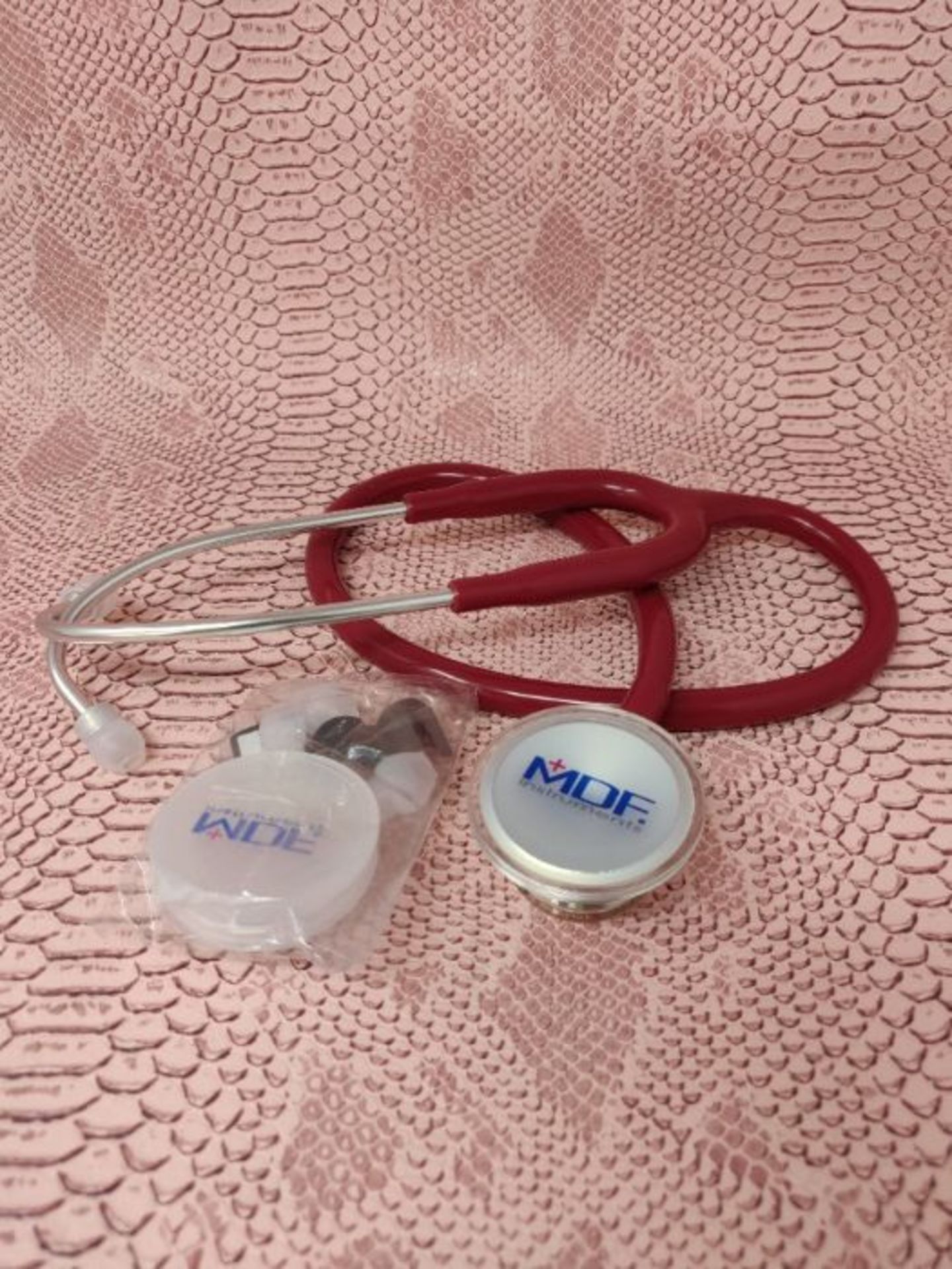 MDF® Acoustica® Deluxe Lightweight Dual Head Stethoscope - Free-Parts-for-Life & Lif - Image 3 of 3