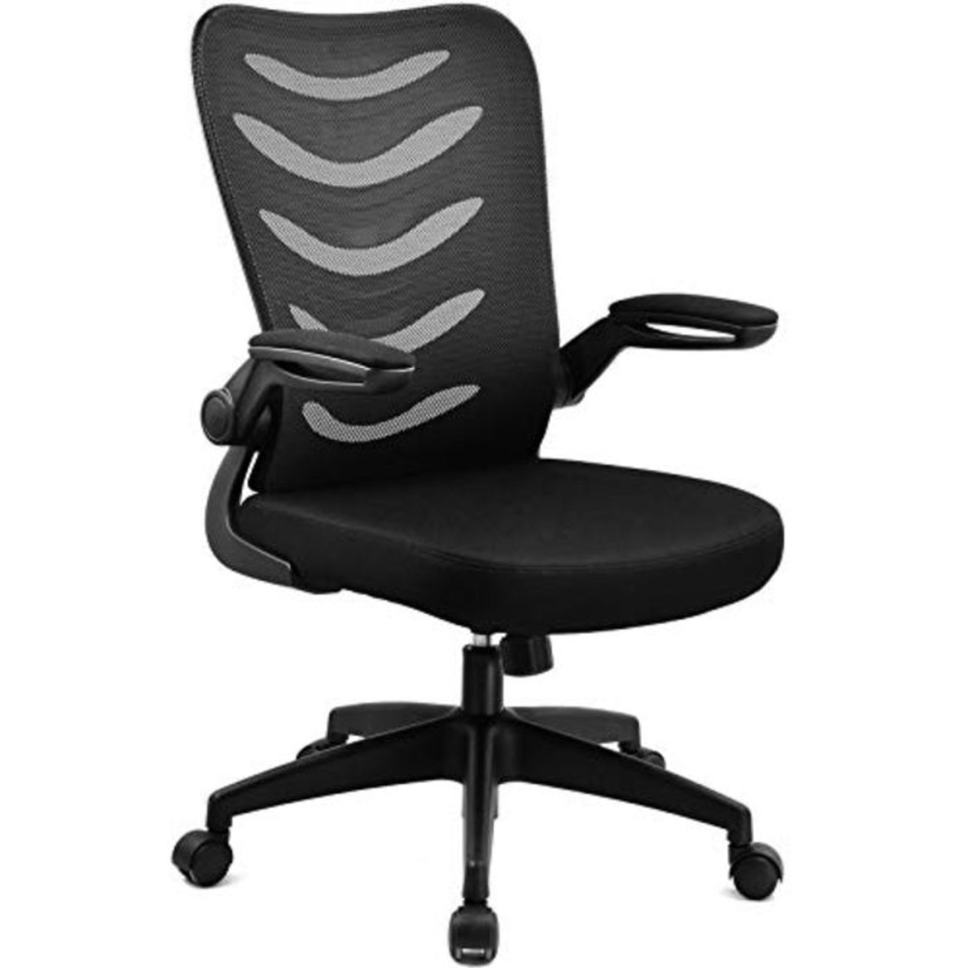RRP £65.00 COMHOMA Office Desk Chair with Armrest Office Computer Chairs Ergonomic Conference Exe