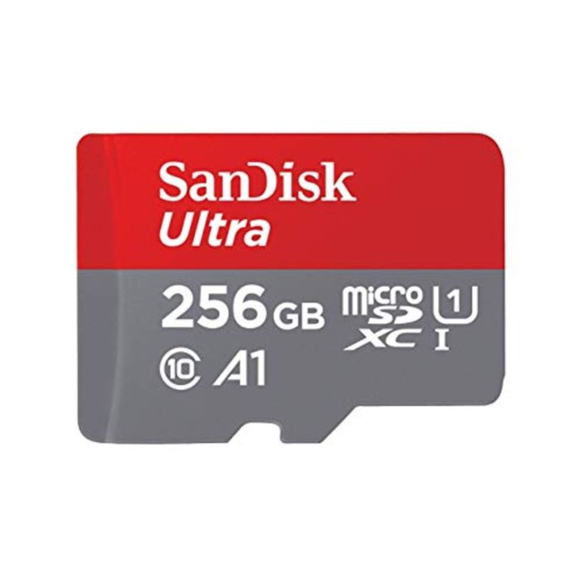 SanDisk Ultra 256 GB microSDXC Memory Card SD Adapter with A1 App Performance Up to