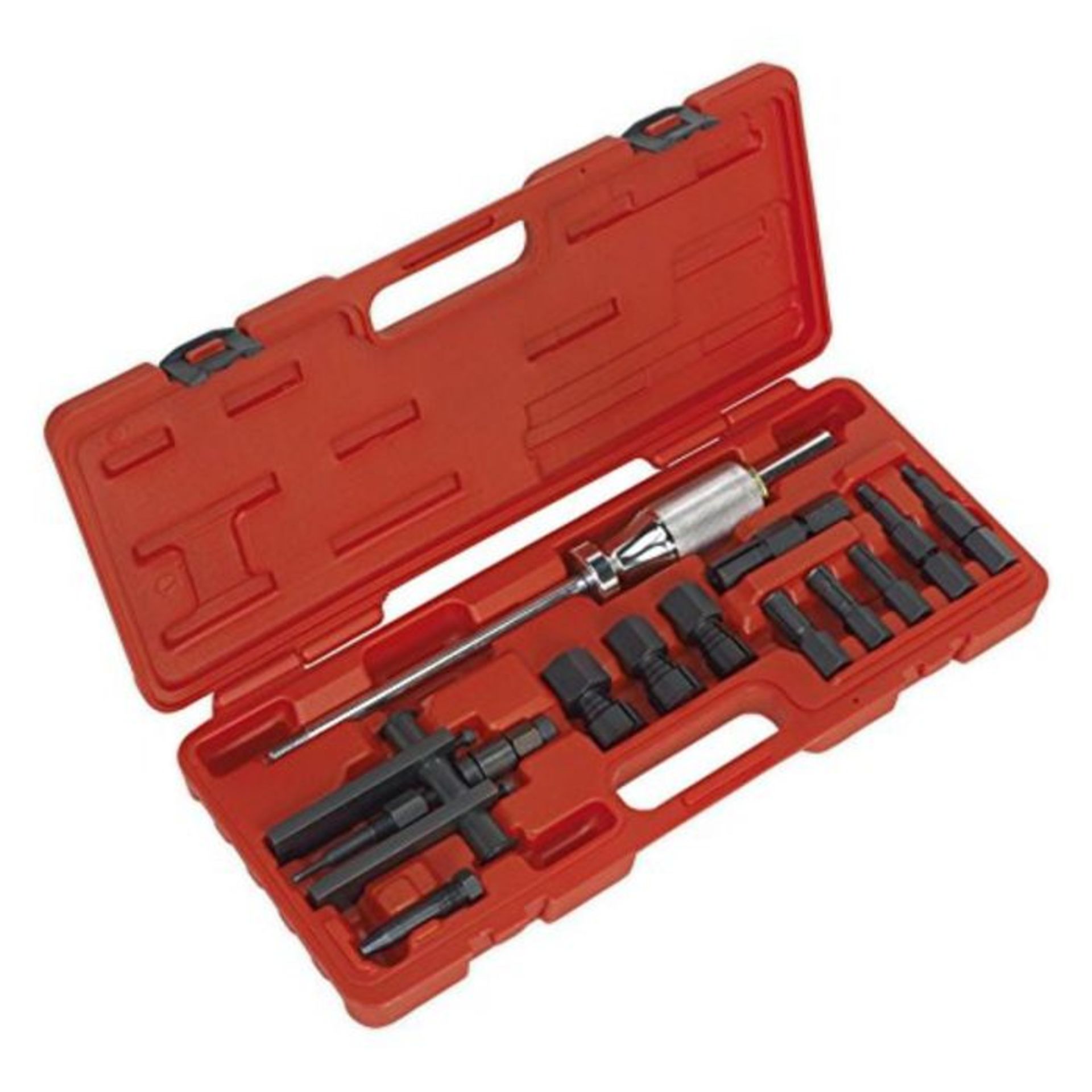 RRP £182.00 Sealey AK716 Blind Bearing Puller Set, 12 Pieces