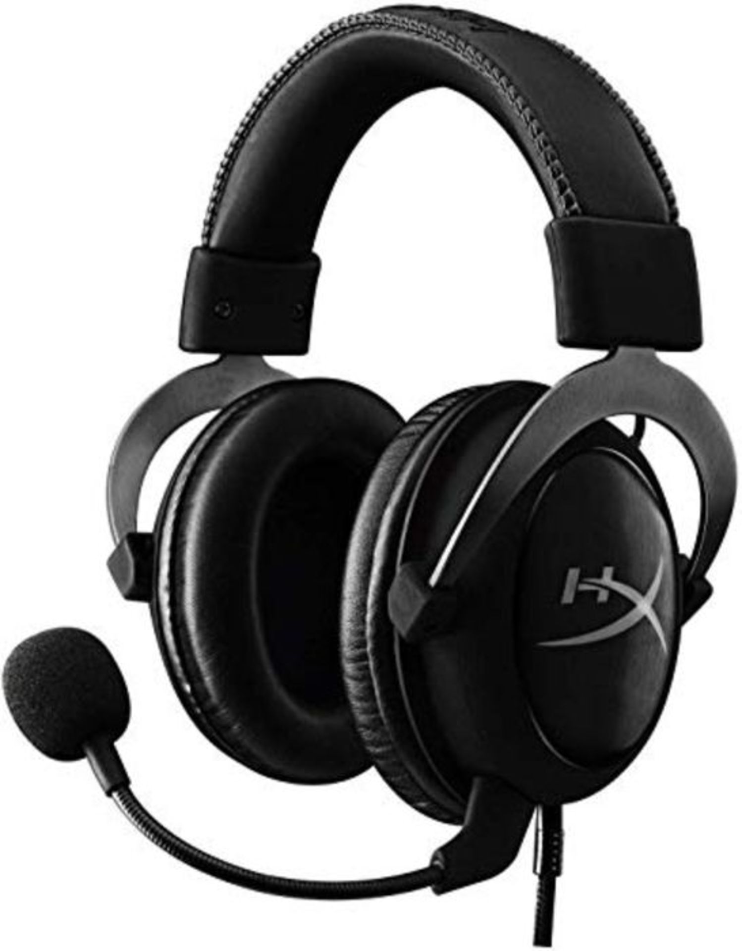 RRP £77.00 HyperX Cloud II 7.1 Virtual Surround Sound Computer Headset with Advanced USB Audio Co