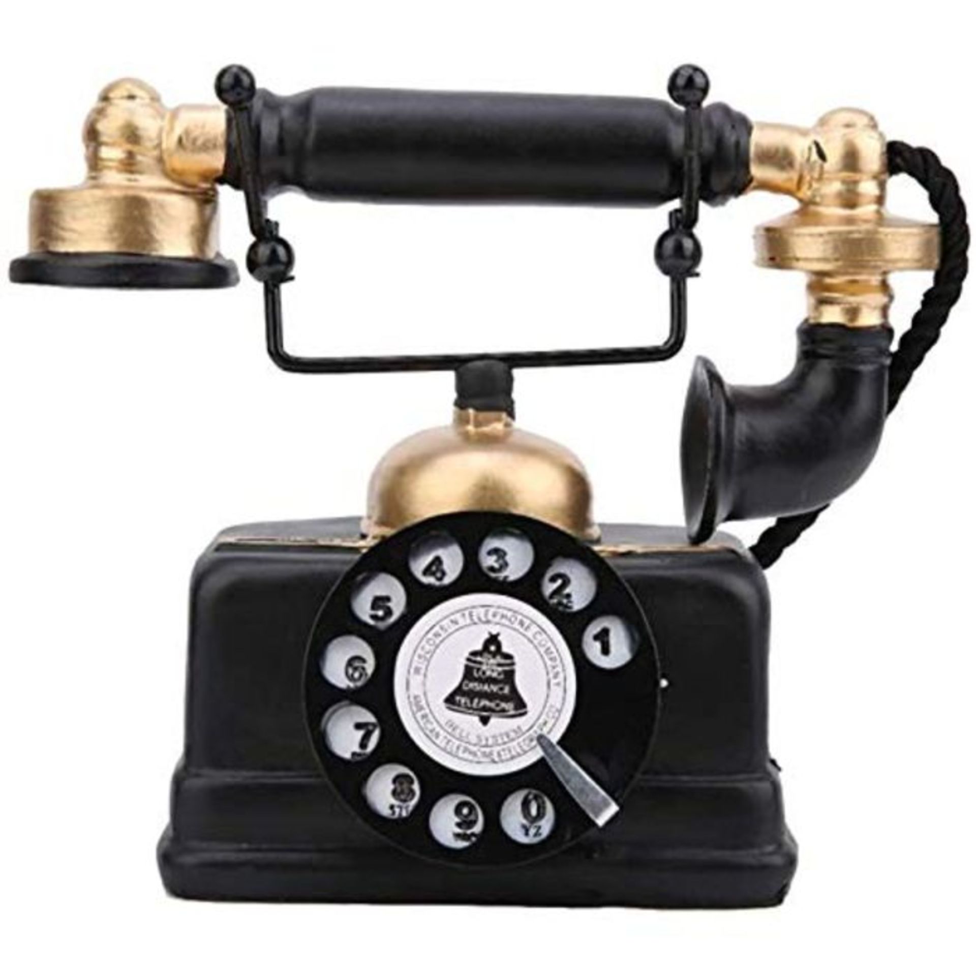 [CRACKED] Retro Landline Phone,Vintage Antique Phone Wired Corded Landline Telephone H