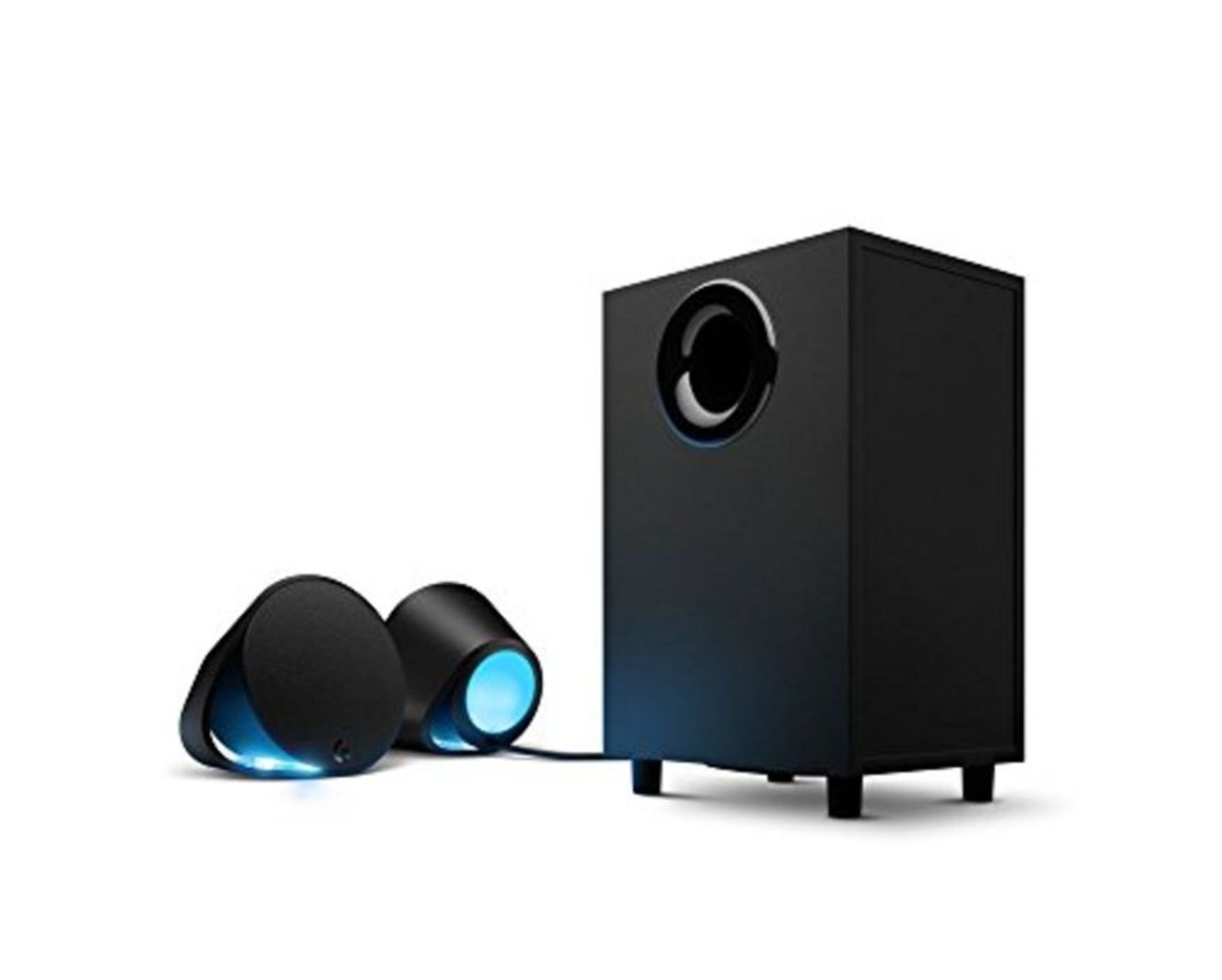 RRP £194.00 Logitech G560 PC Gaming Ultra Surround Sound Speakers with Game Driven RGB Lighting, U