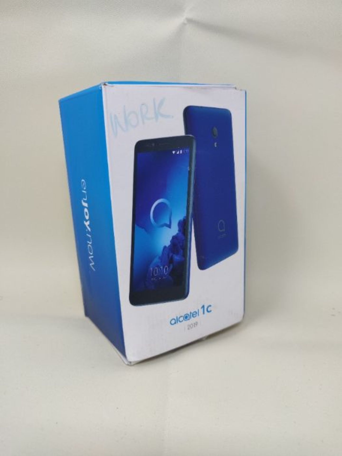 Alcatel 1C 2019 Sim Free Unlocked UK Smartphone 18:9 Display 8GB Dual Sim- Black - Bild 2 aus 3