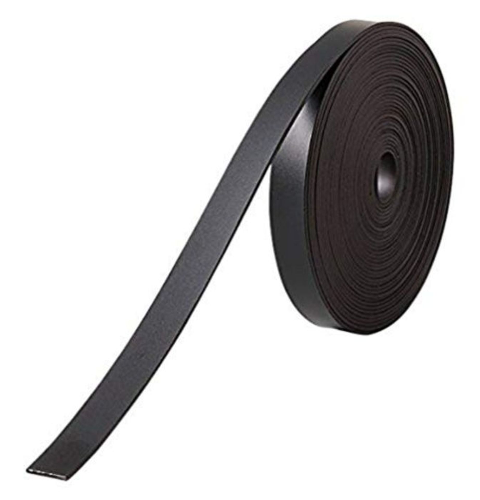 Nobo Magnetic Self Adhesive Tape, 10 mm x 10 m, Black, 1901053,