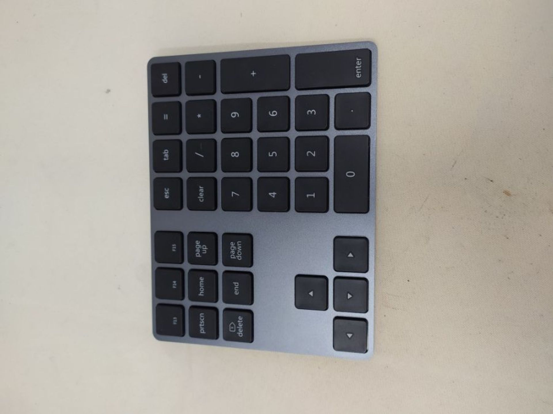 Satechi Bluetooth Extended Numeric Keypad - Slim Rechargeable 34-Key Numpad - Compatib - Bild 2 aus 2