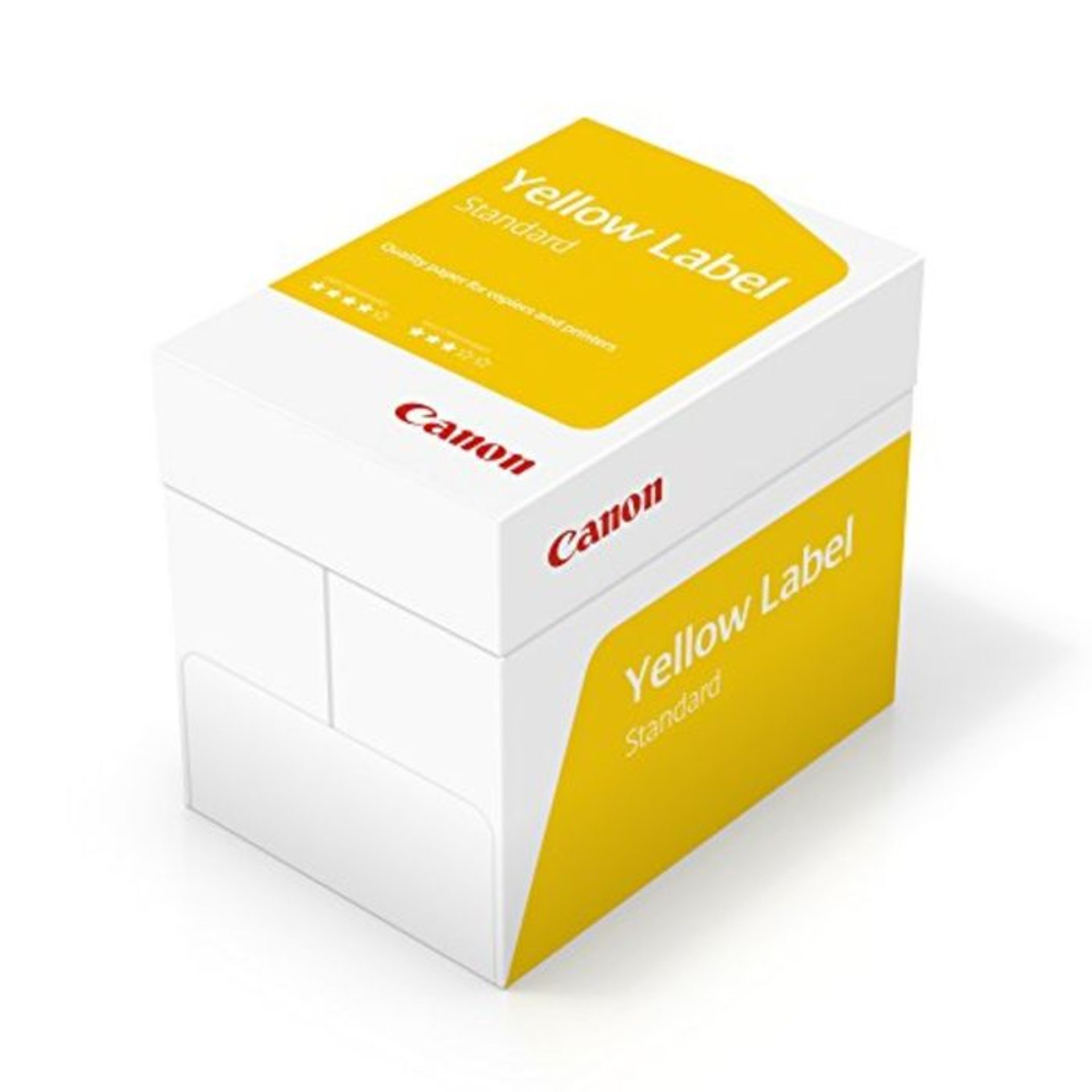 Canon Yellow Label A4 80gsm Paper - Box of 5 Reams (5x500 Sheets)