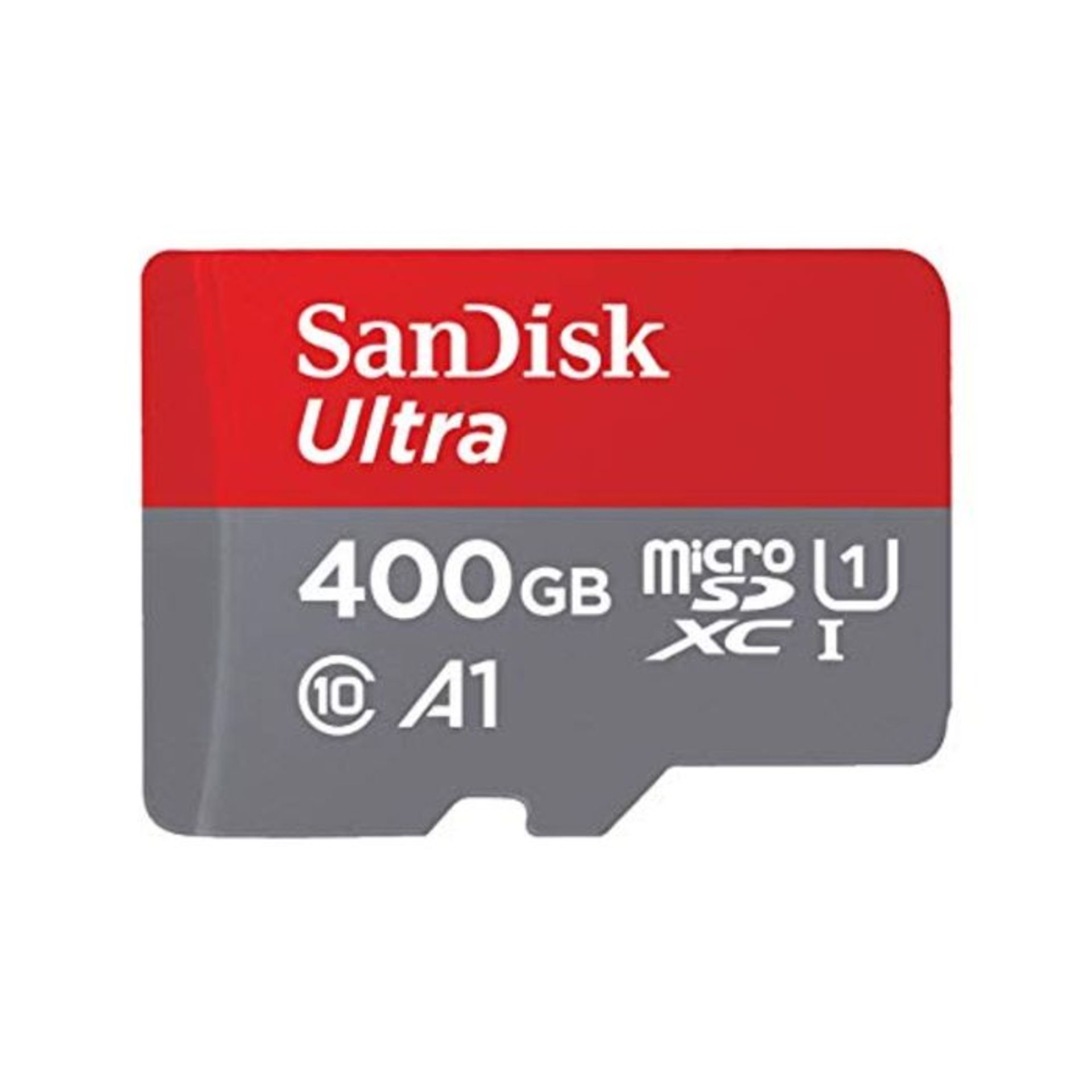 SanDisk Ultra 400 GB microSDXC Memory Card SD Adapter with A1 App Performance Up to