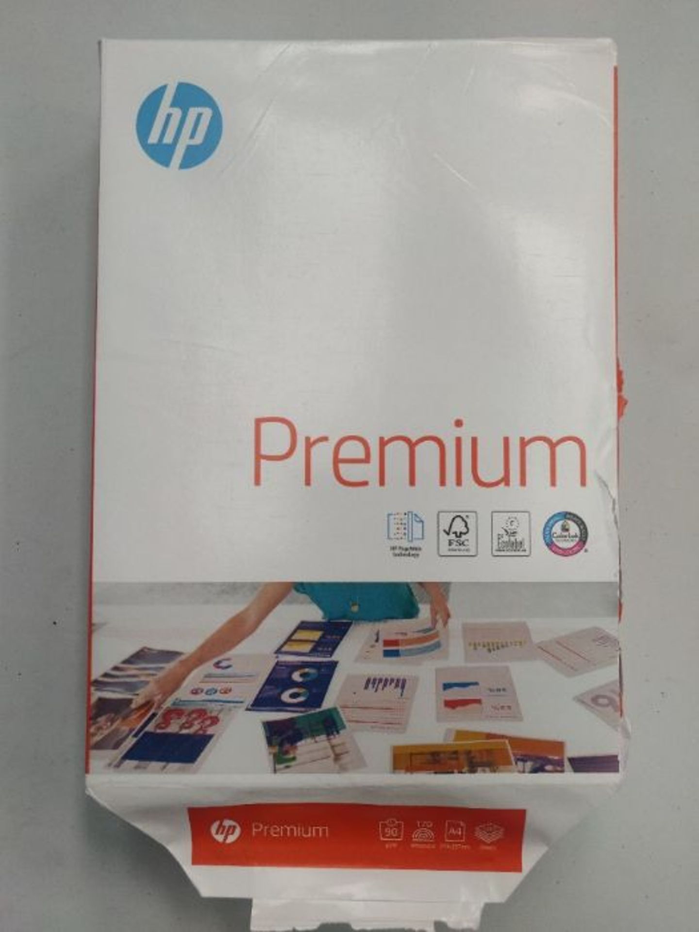 HP Papers CHP852 A4 90 gsm FSC Premium Paper, White - Image 2 of 2