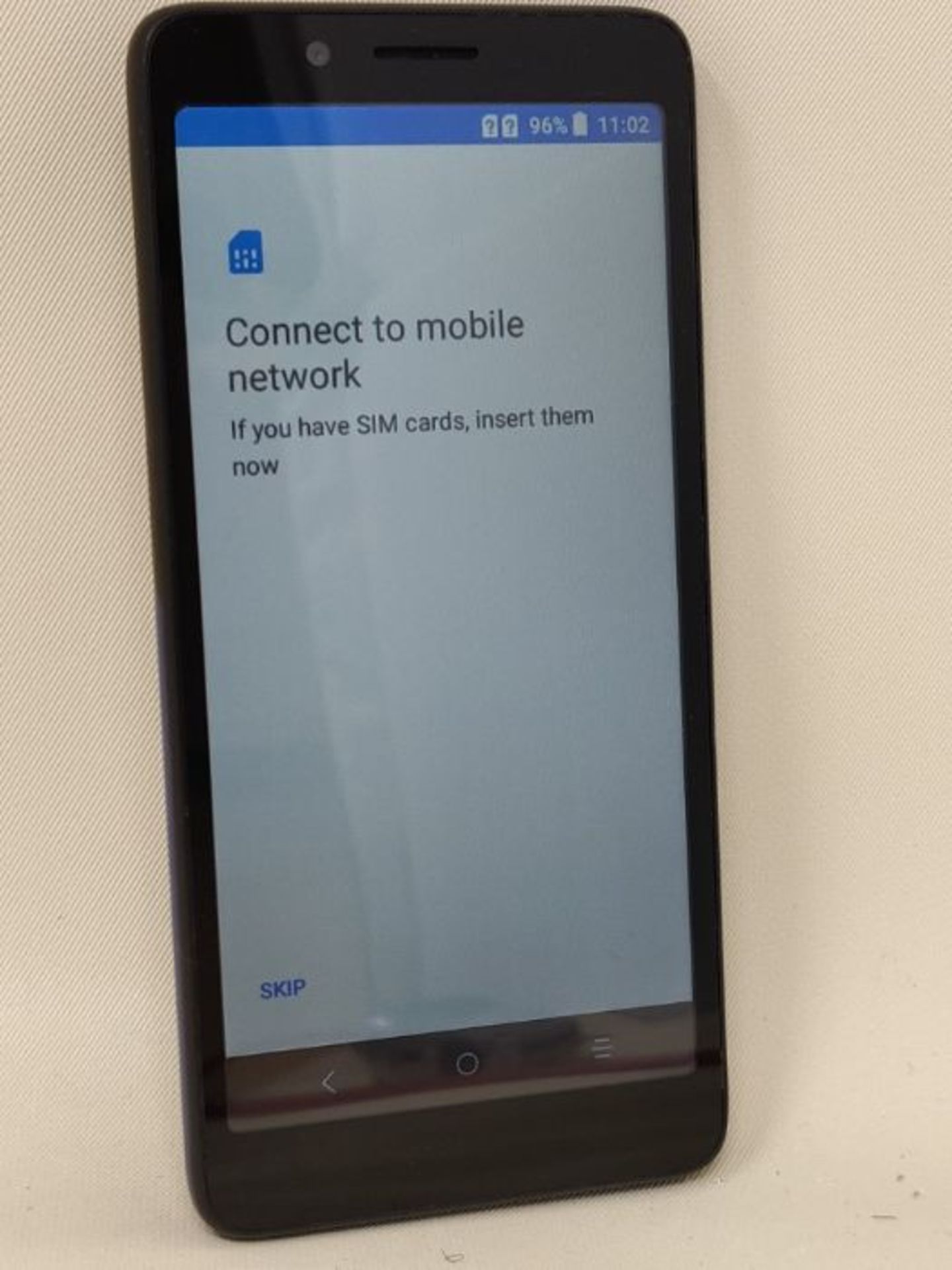 Alcatel 1C 2019 Sim Free Unlocked UK Smartphone 18:9 Display 8GB Dual Sim- Blue - Bild 2 aus 2