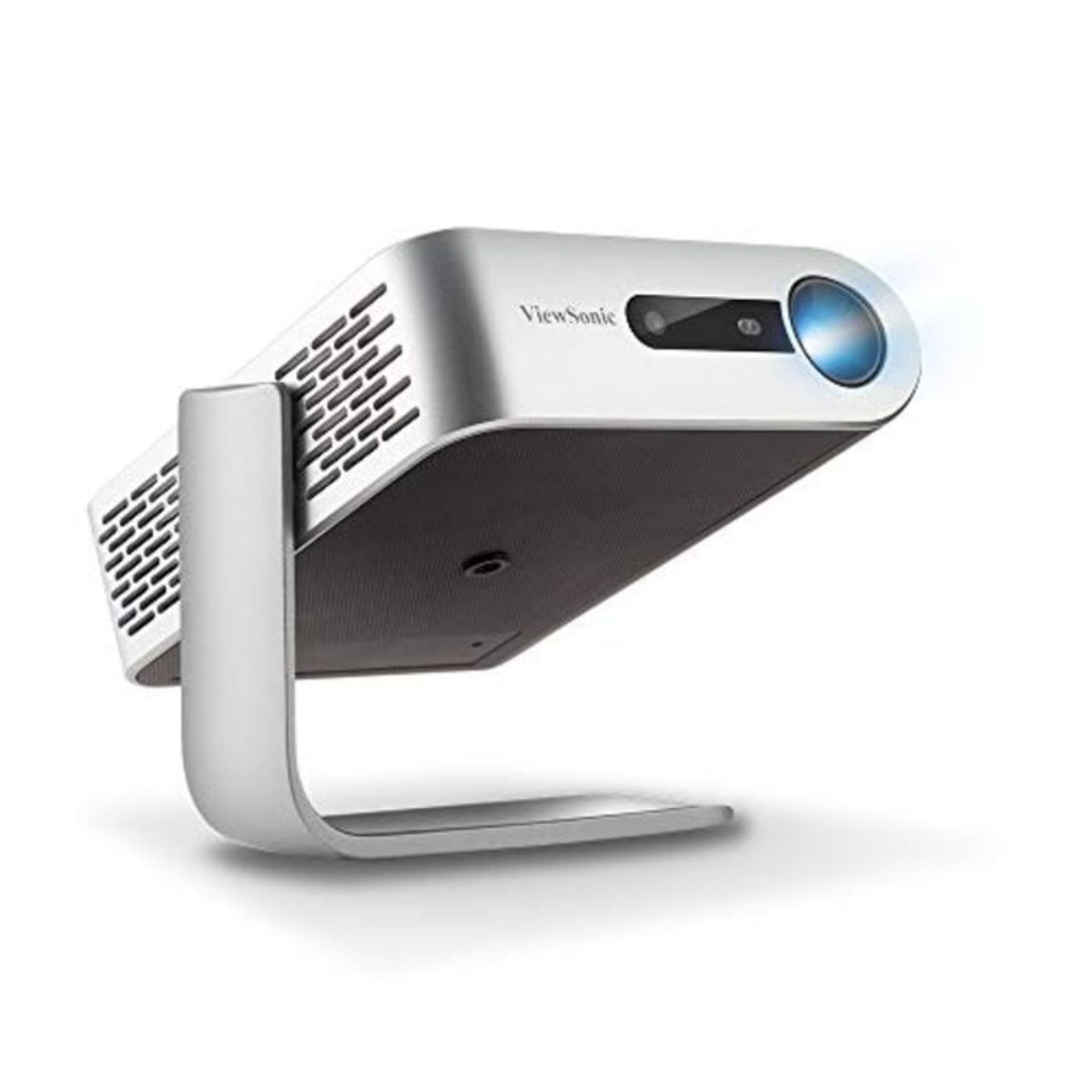 RRP £267.00 ViewSonic M1 Portable LED Projector for Home & Family Entertainment with WiFi Bluetoo