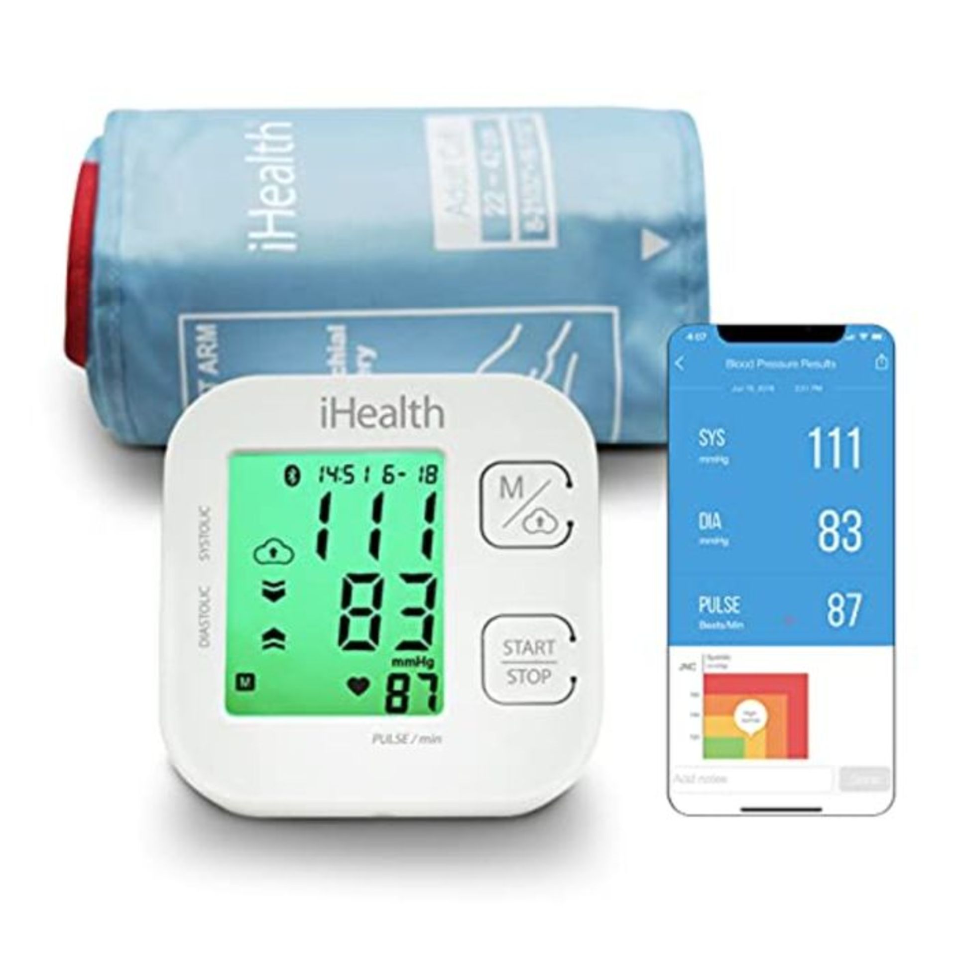 iHealth KN-550BT Track Smart Blood Pressure Monitor
