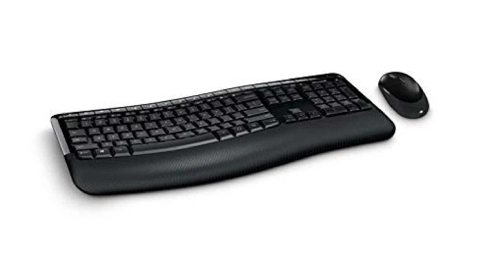 RRP £75.00 Microsoft Wireless Comfort Desktop 5050 - keyboards (USB, QWERTZ, Wireless, Battery, W