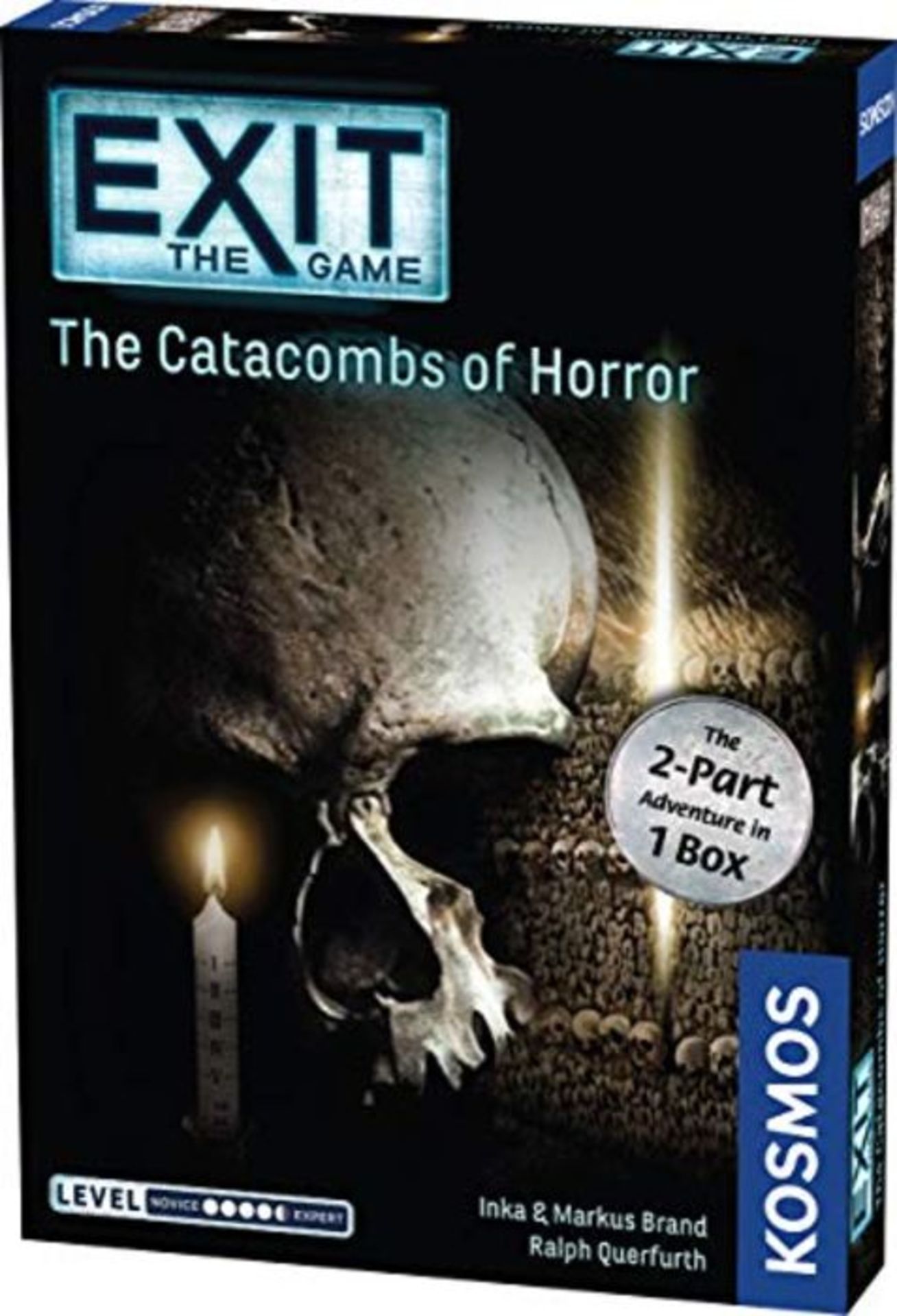Thames & Kosmos 694289 EXIT Catacombs of Horror | Level: Professional | 2-Part Escape