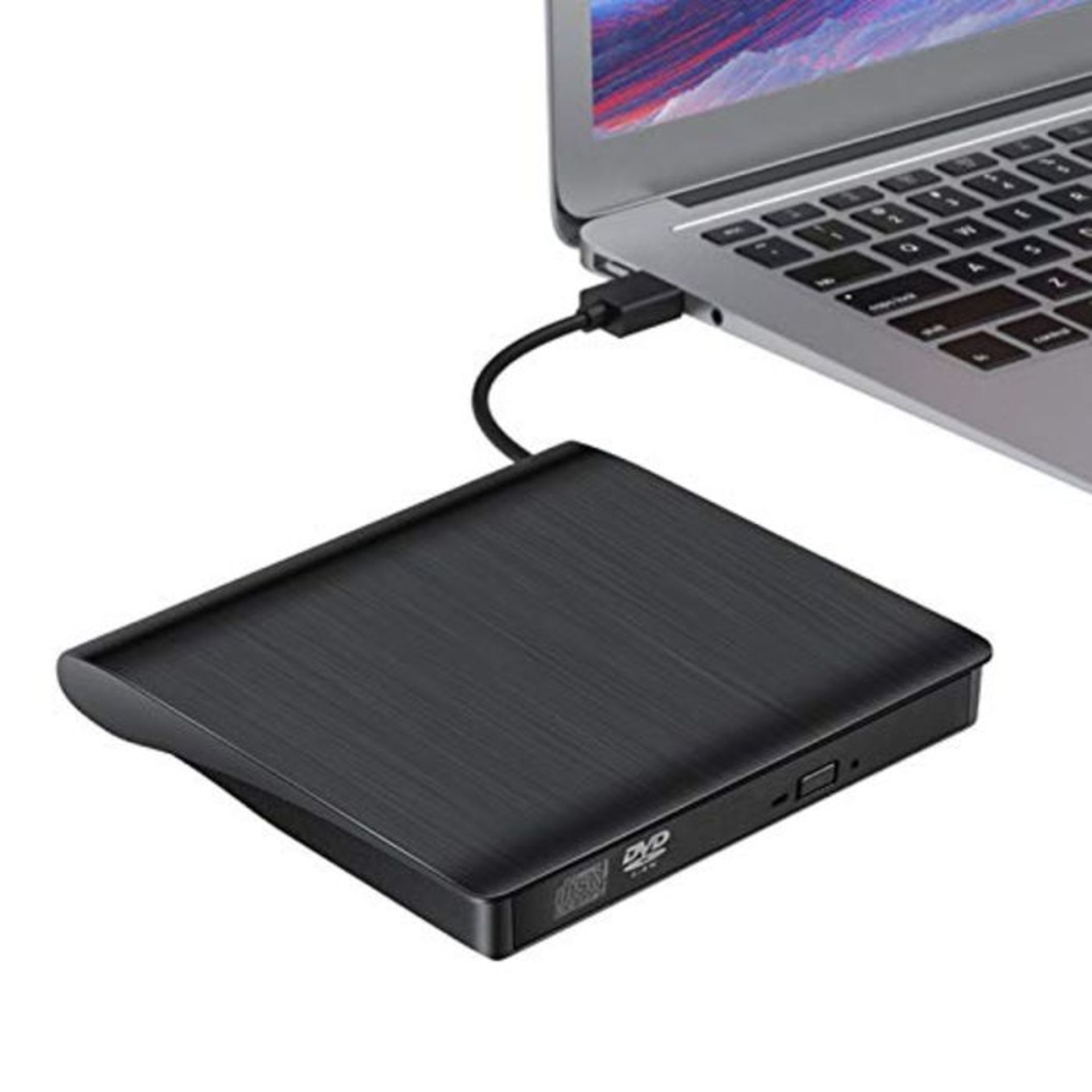 External CD DVD Drive, USB 3.0 Portable CD/DVD /-RW Drive for Laptop, Slim PC Optical