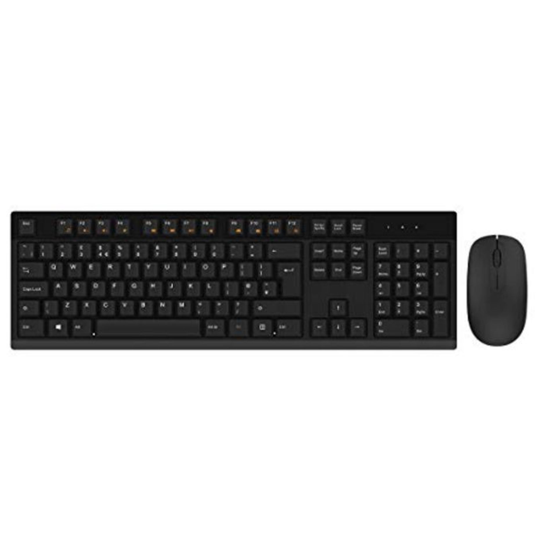 CiT EZ-Touch Wireless Keyboard and Mouse Set - Black