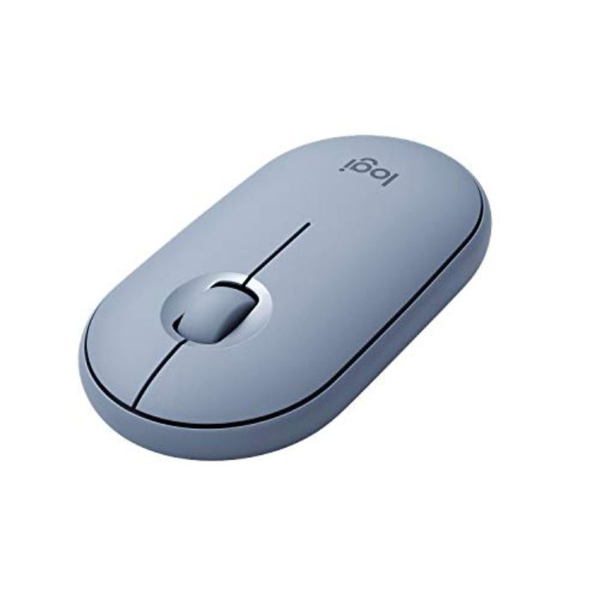 Logitech Pebble Wireless Mouse, Bluetooth Or 2.4 GHz with USB Mini-Receiver, Silent, S