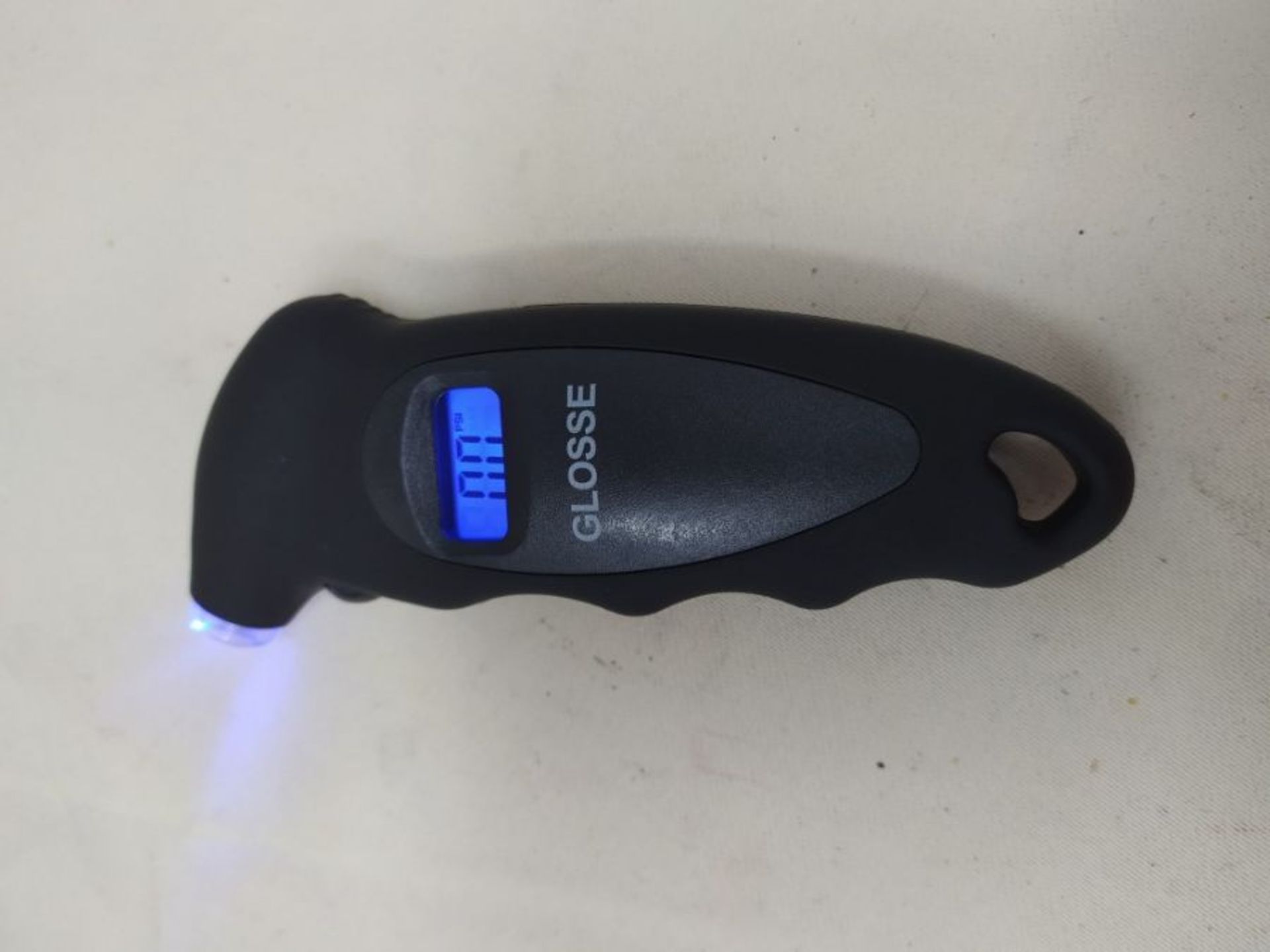 GLOSSE Tyre Pressure Gauge Digital Tyre Pressure Gauge With Backlight LCD Display 150 - Image 2 of 2