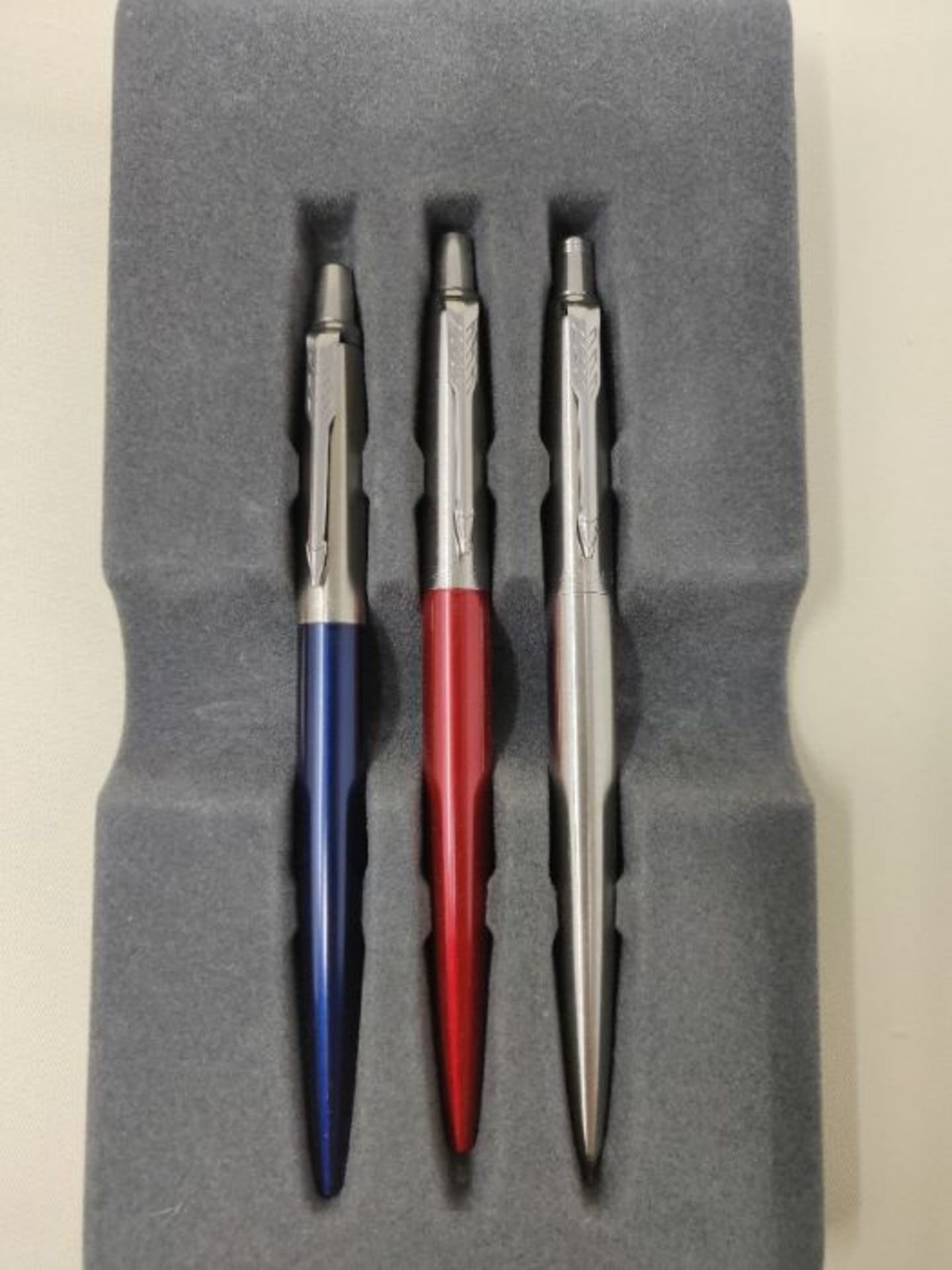 Parker Jotter London Trio Discovery Pack: Ballpoint Pen (Royal Blue), Gel Pen (Red Ken - Image 3 of 3